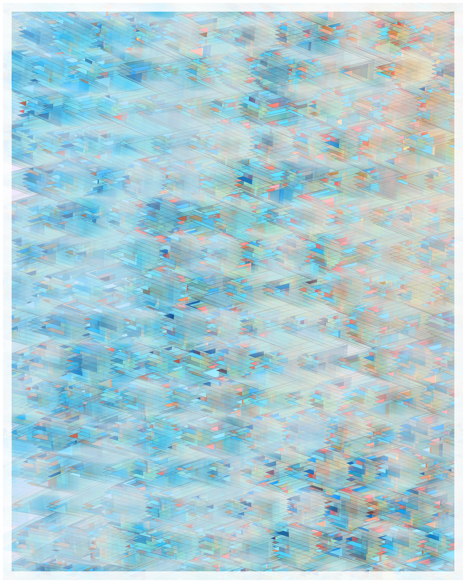 Art Blocks - Art Blocks v2 - Glass #75 - NFT # 344000075