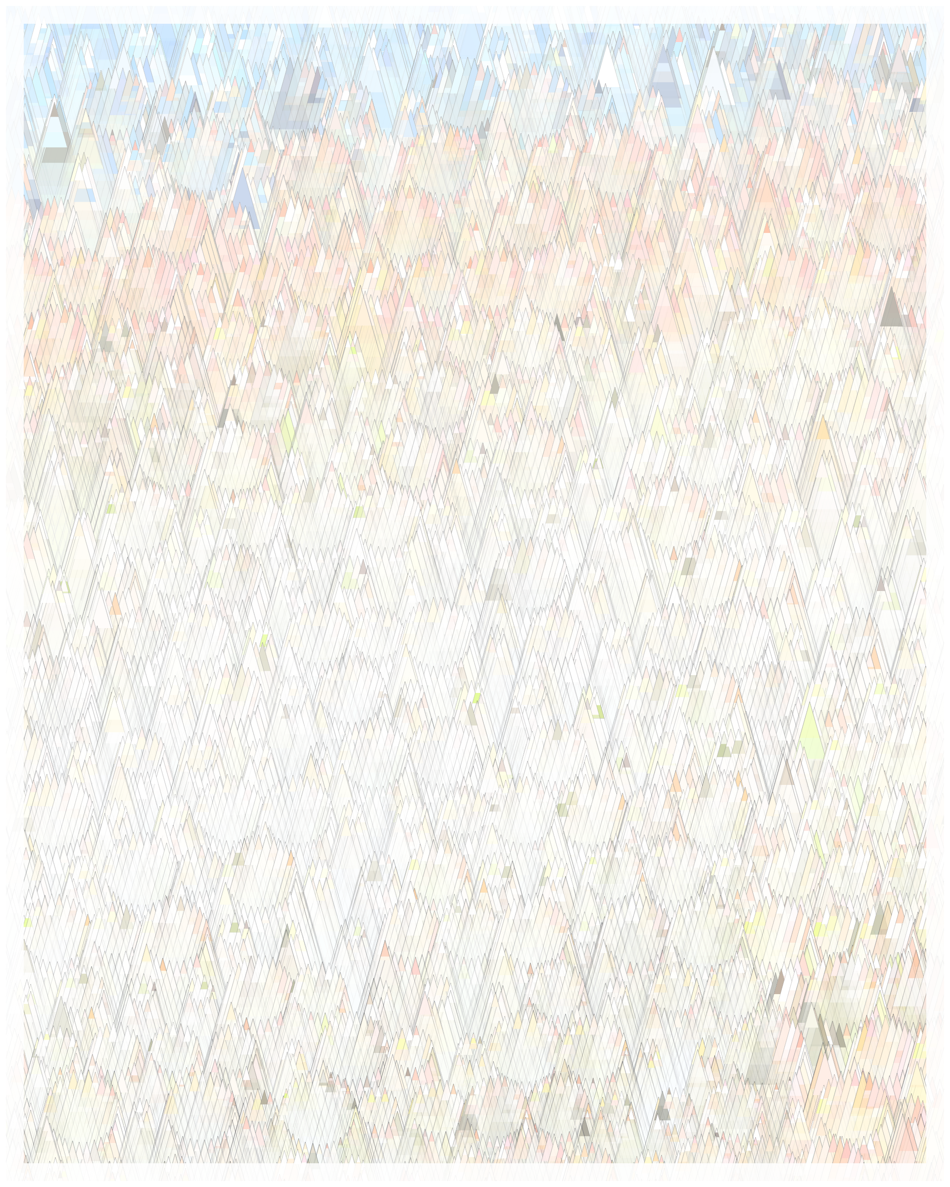 Art Blocks - Art Blocks v2 - Glass #77 - NFT # 344000077