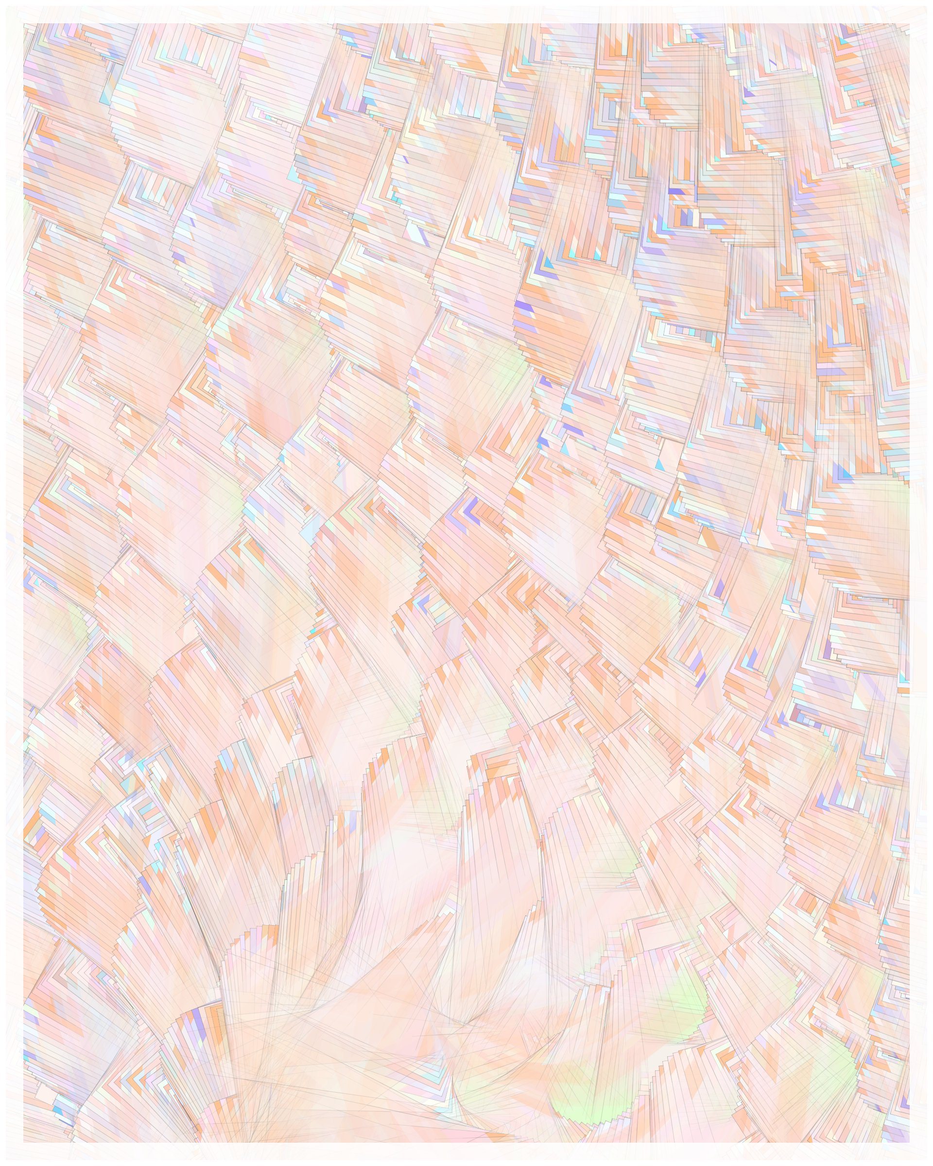 Art Blocks - Art Blocks v2 - Glass #83 - NFT # 344000083