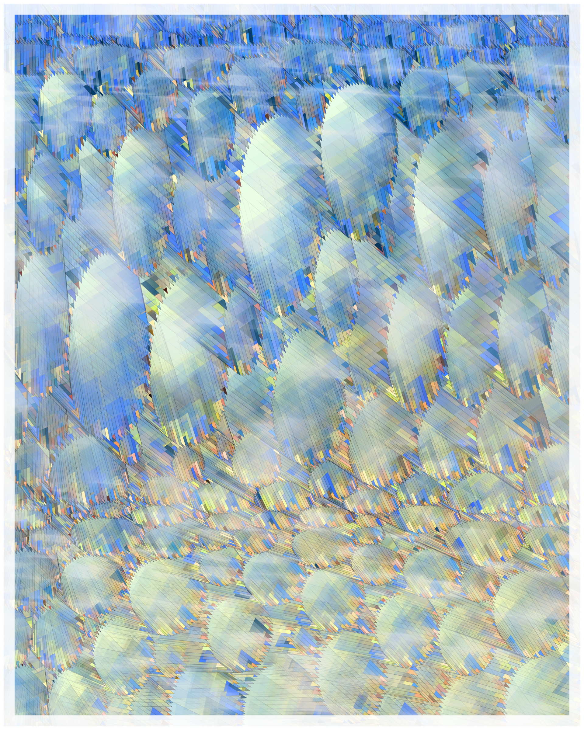 Art Blocks - Art Blocks v2 - Glass #90 - NFT # 344000090