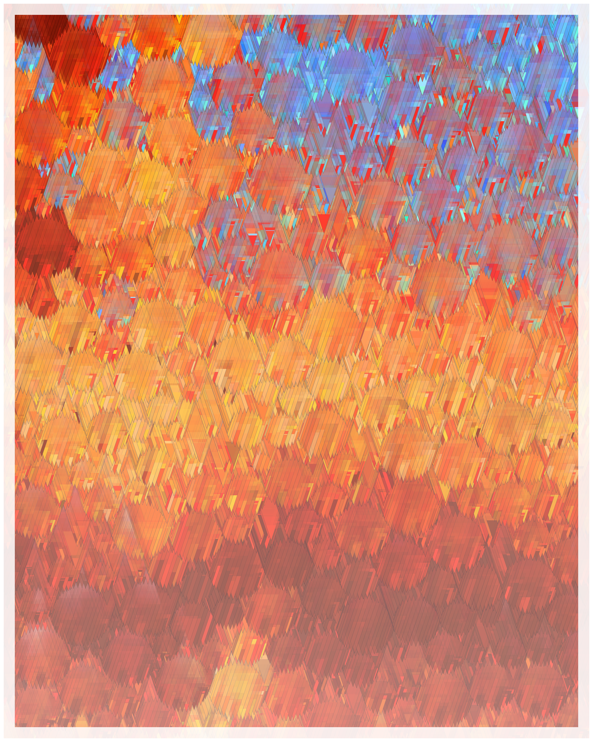 Art Blocks - Art Blocks v2 - Glass #102 - NFT # 344000102