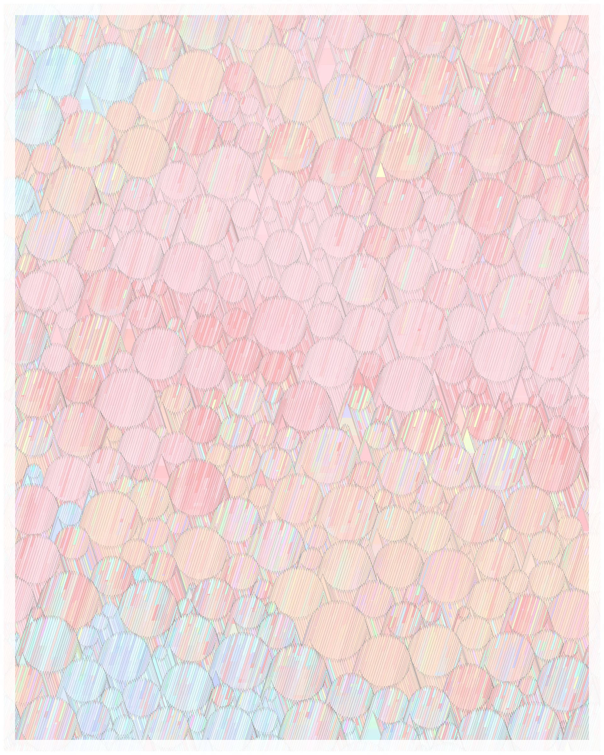 Art Blocks - Art Blocks v2 - Glass #104 - NFT # 344000104