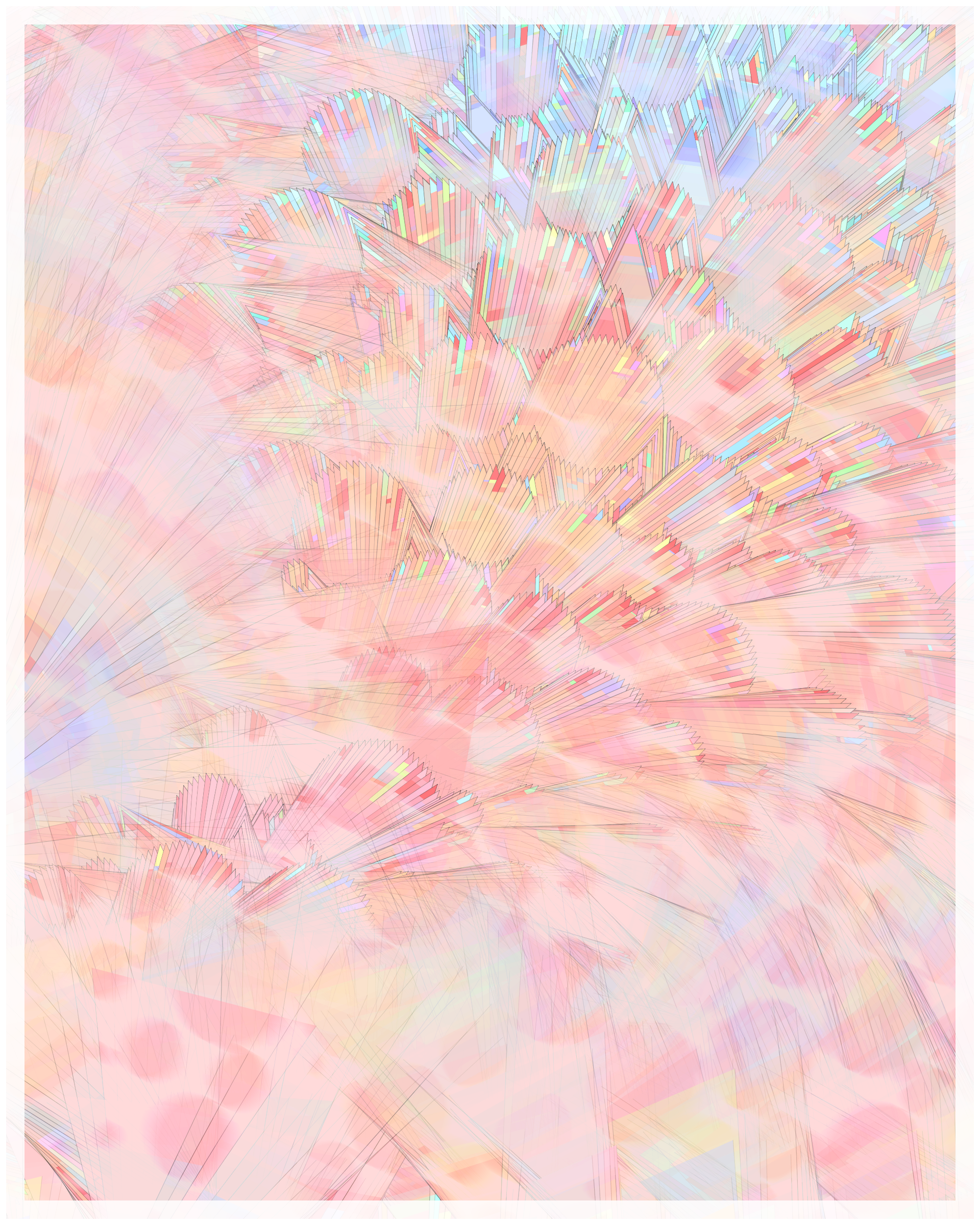 Art Blocks - Art Blocks v2 - Glass #110 - NFT # 344000110