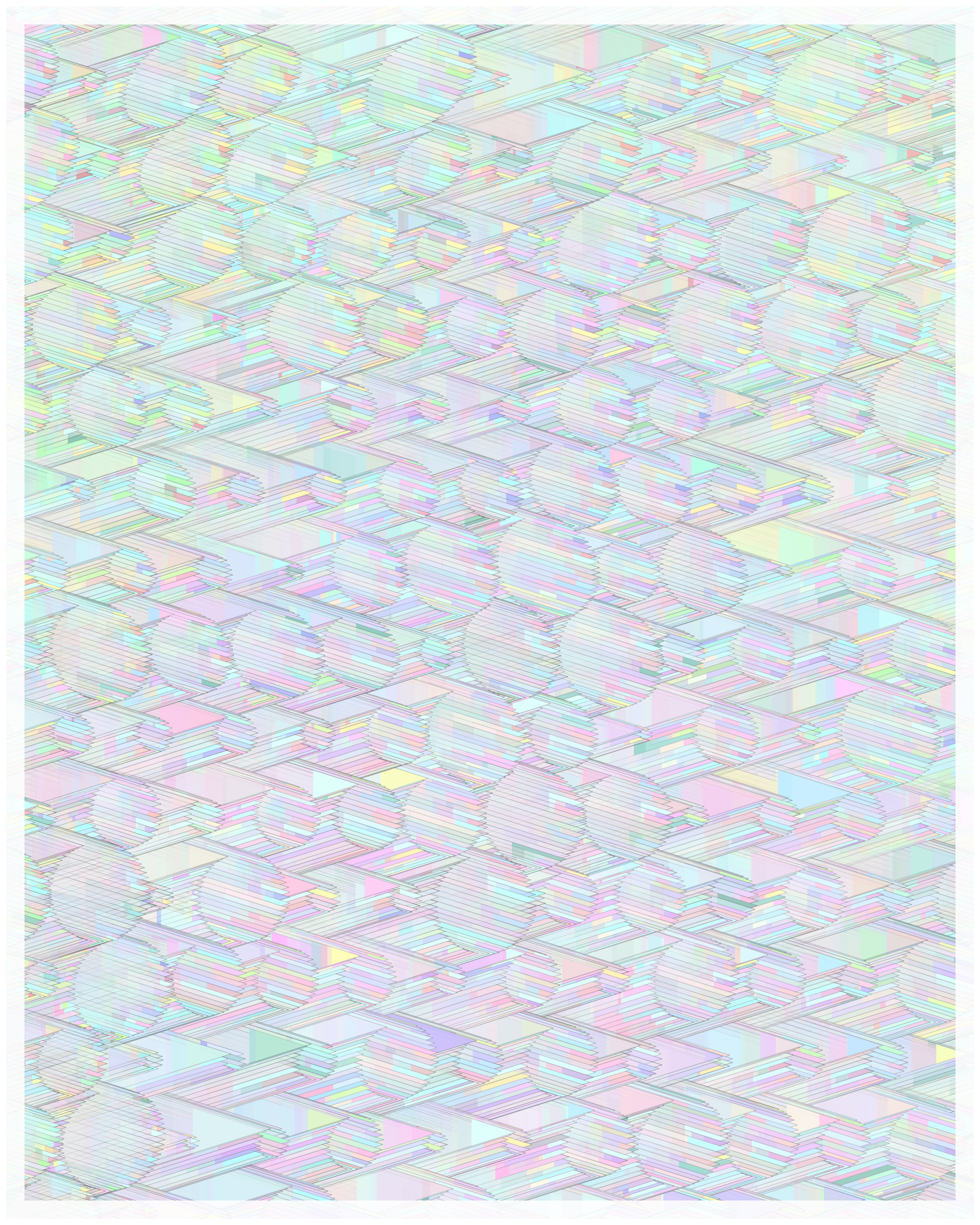 Art Blocks - Art Blocks v2 - Glass #118 - NFT # 344000118