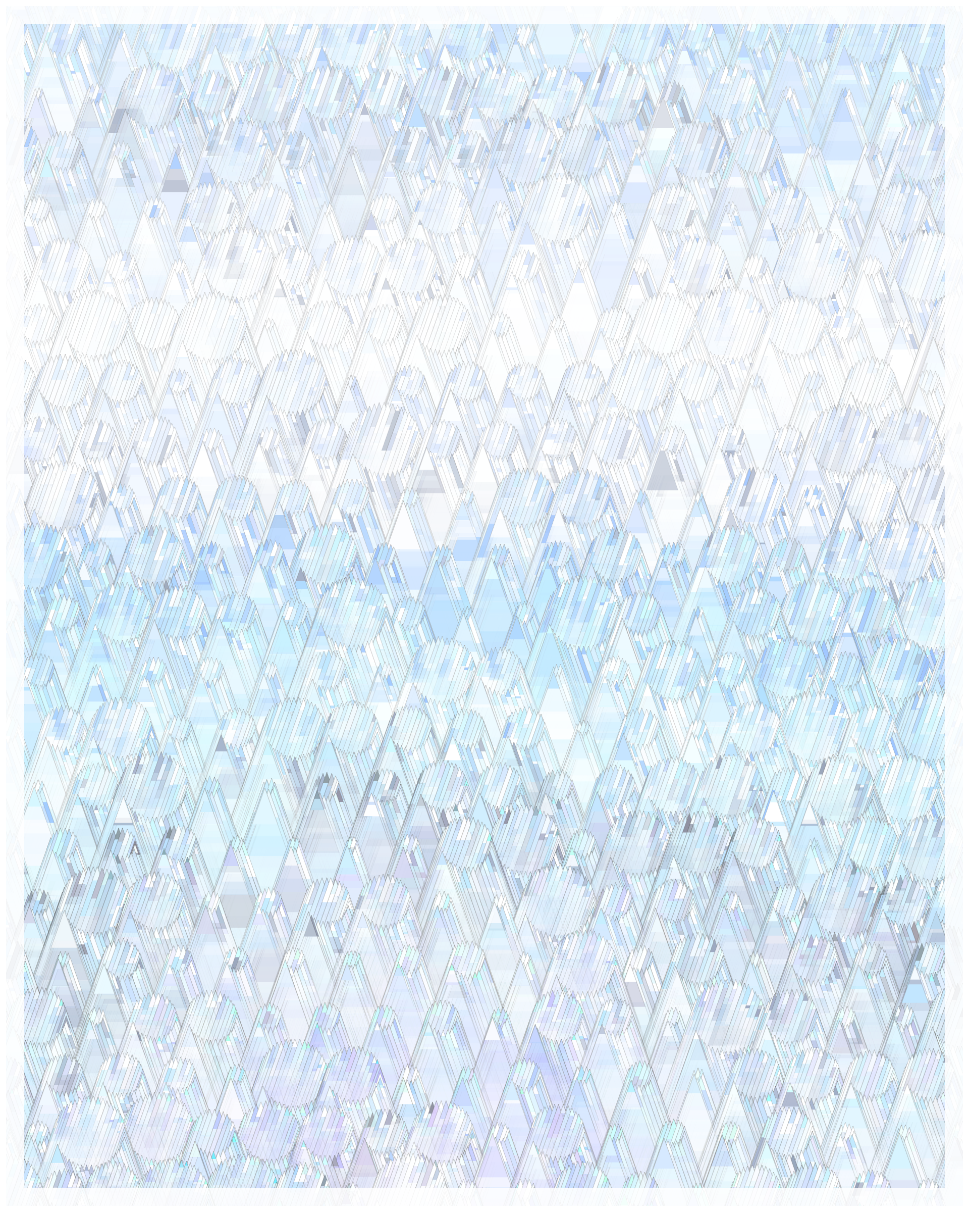 Art Blocks - Art Blocks v2 - Glass #121 - NFT # 344000121