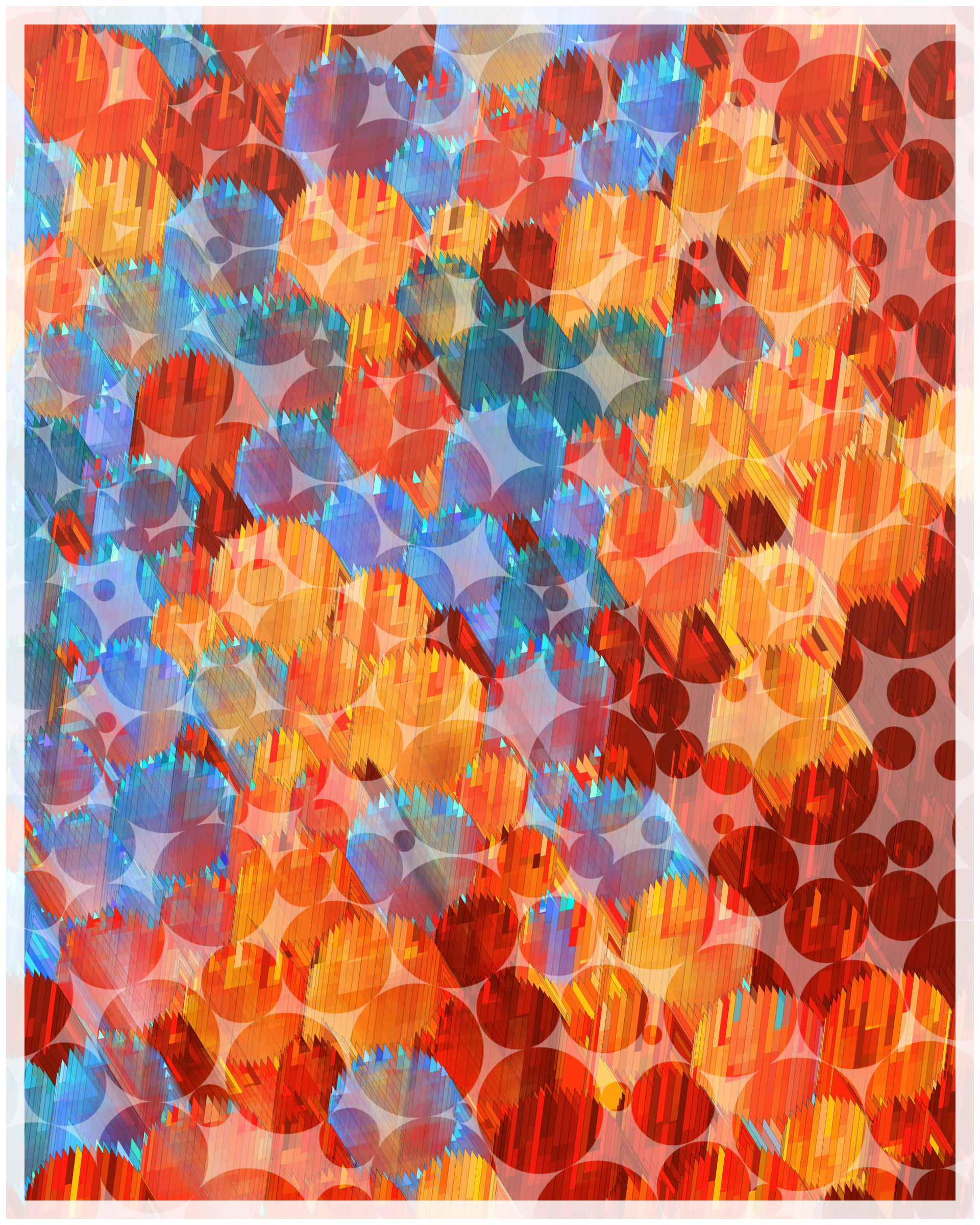 Art Blocks - Art Blocks v2 - Glass #122 - NFT # 344000122