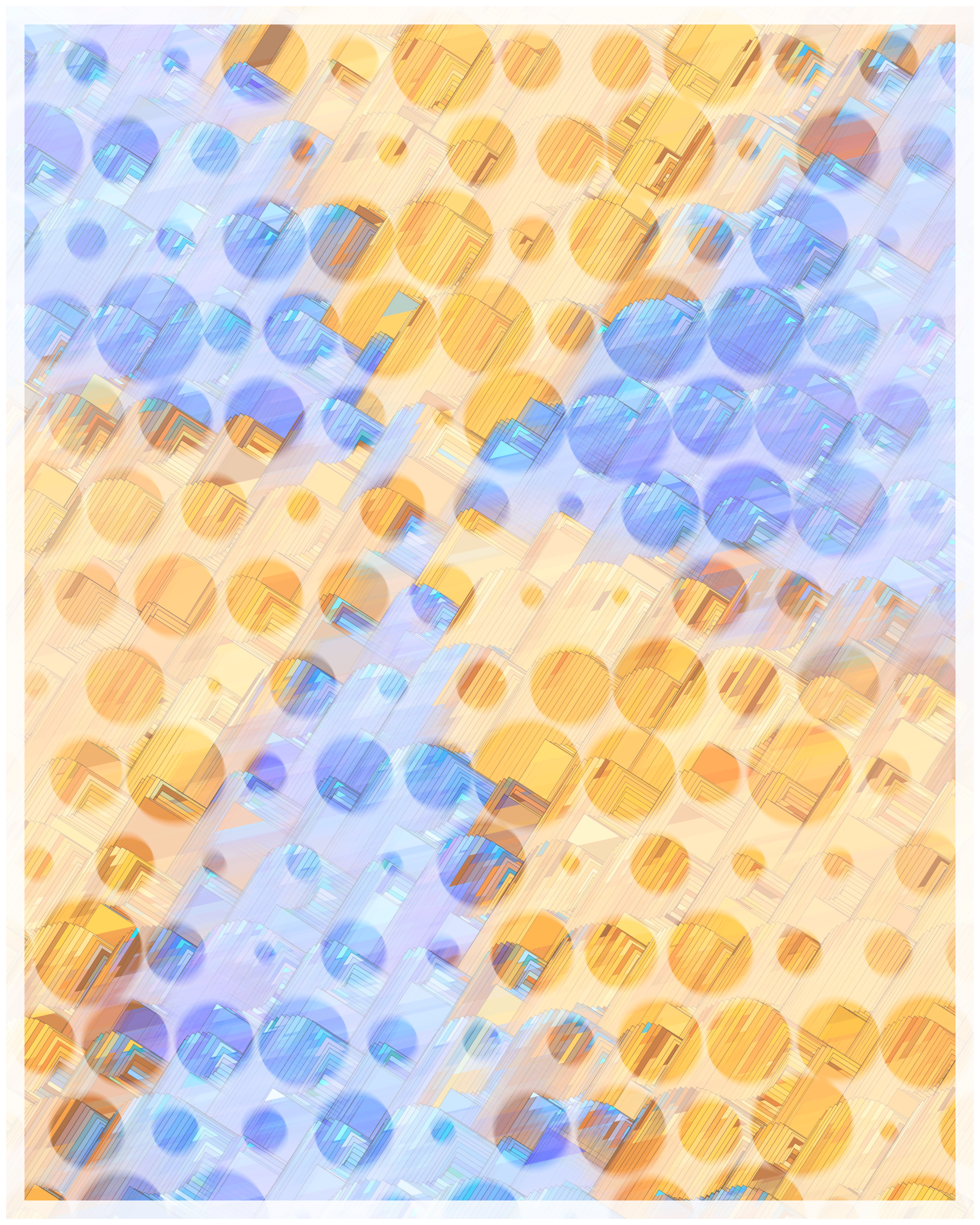 Art Blocks - Art Blocks v2 - Glass #132 - NFT # 344000132