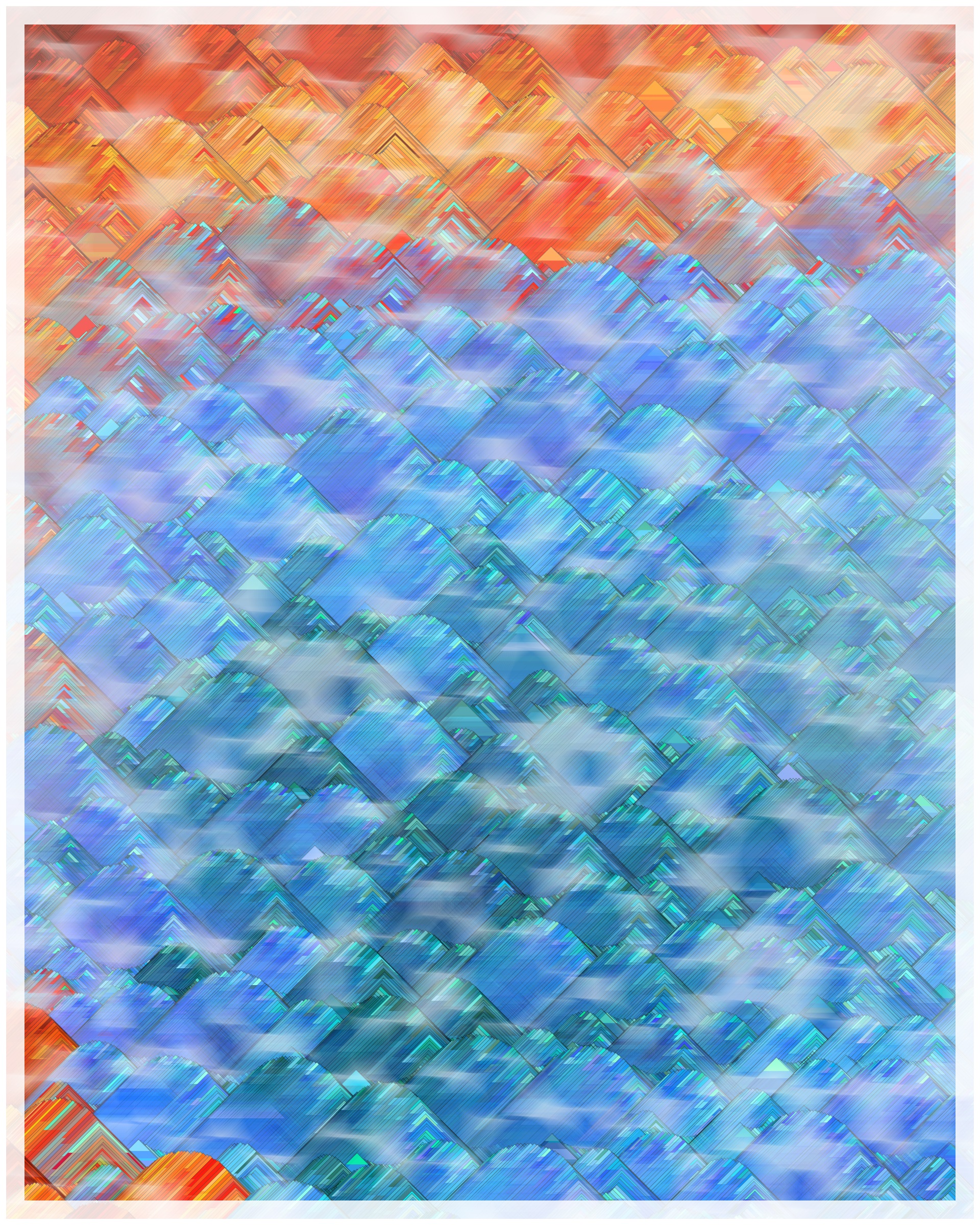 Art Blocks - Art Blocks v2 - Glass #135 - NFT # 344000135