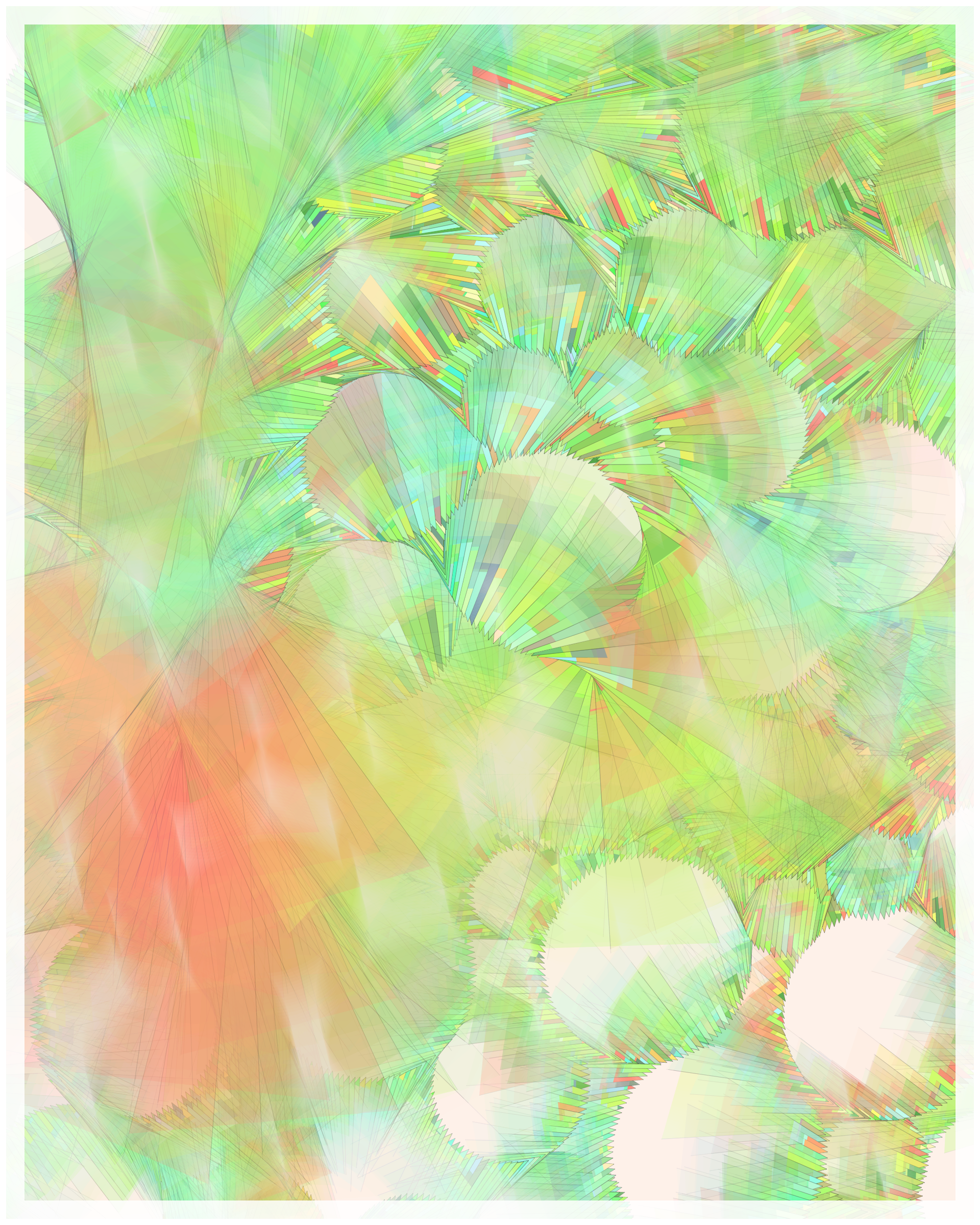 Art Blocks - Art Blocks v2 - Glass #142 - NFT # 344000142