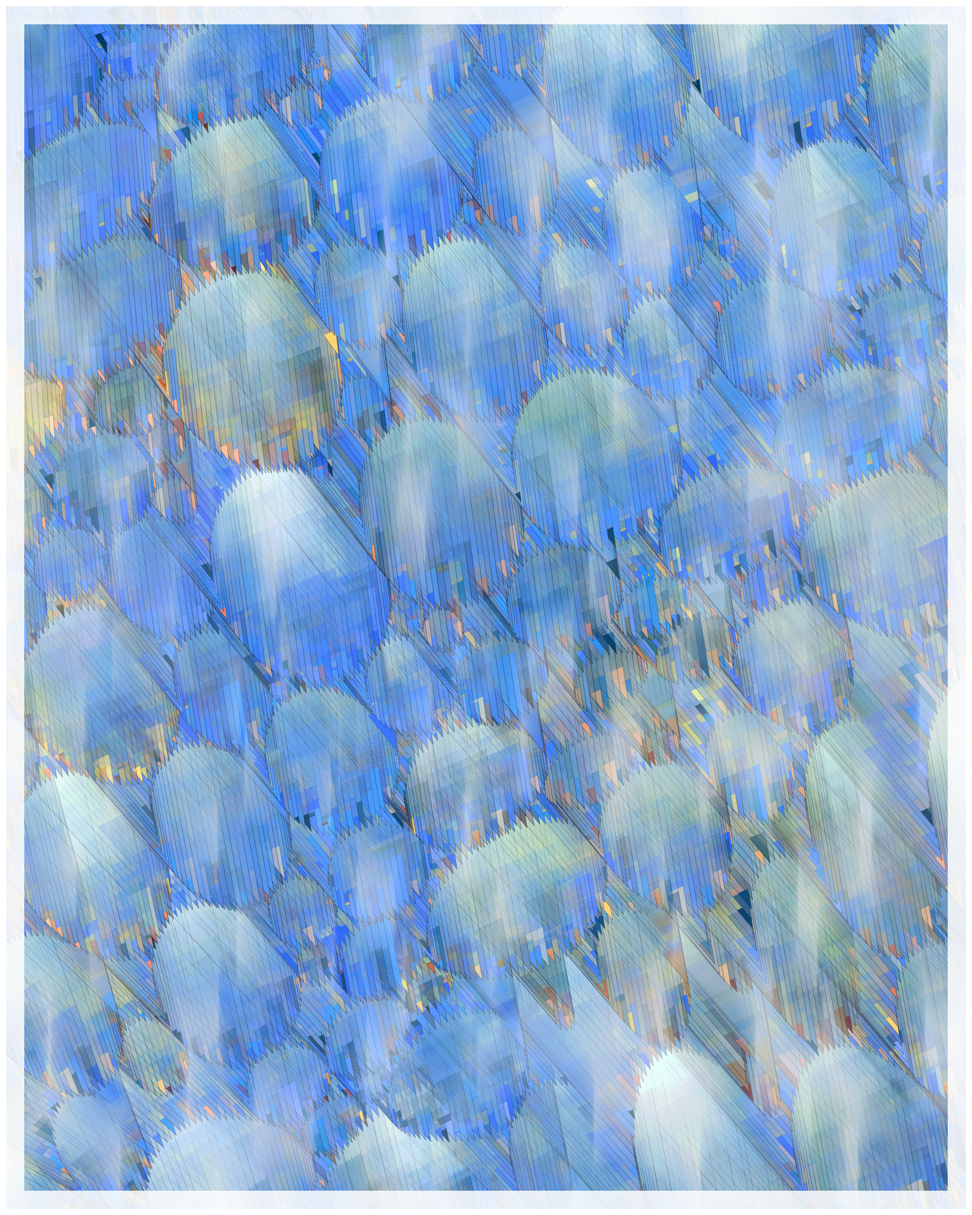 Art Blocks - Art Blocks v2 - Glass #152 - NFT # 344000152