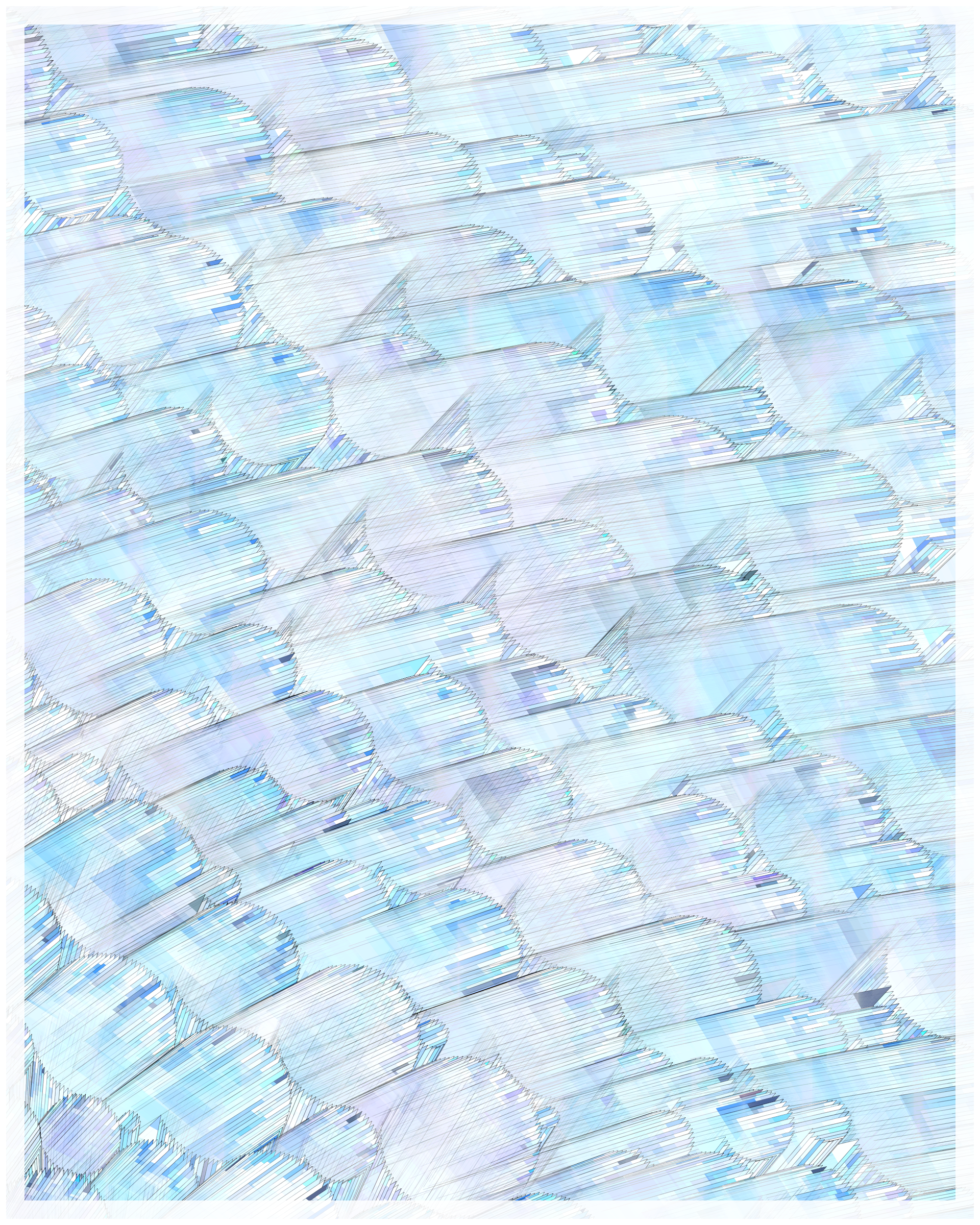 Art Blocks - Art Blocks v2 - Glass #157 - NFT # 344000157