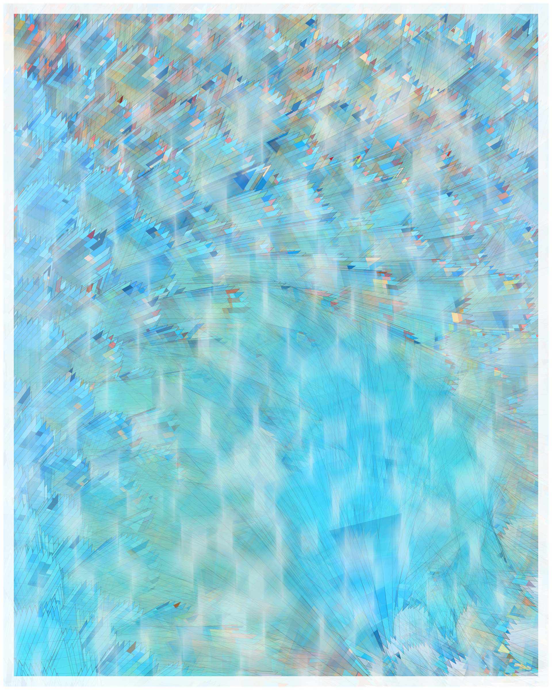 Art Blocks - Art Blocks v2 - Glass #175 - NFT # 344000175