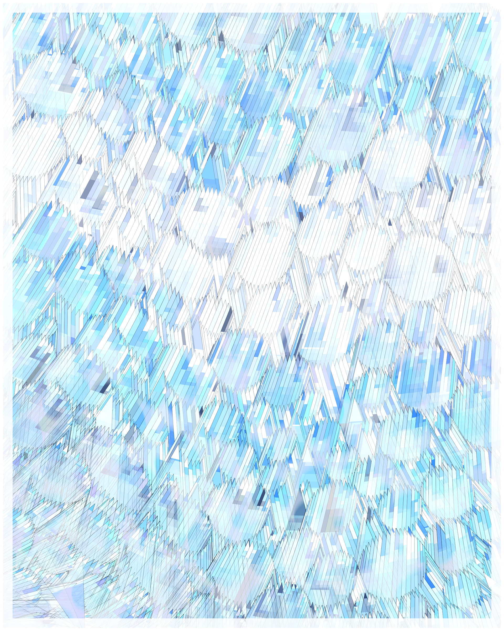 Art Blocks - Art Blocks v2 - Glass #176 - NFT # 344000176