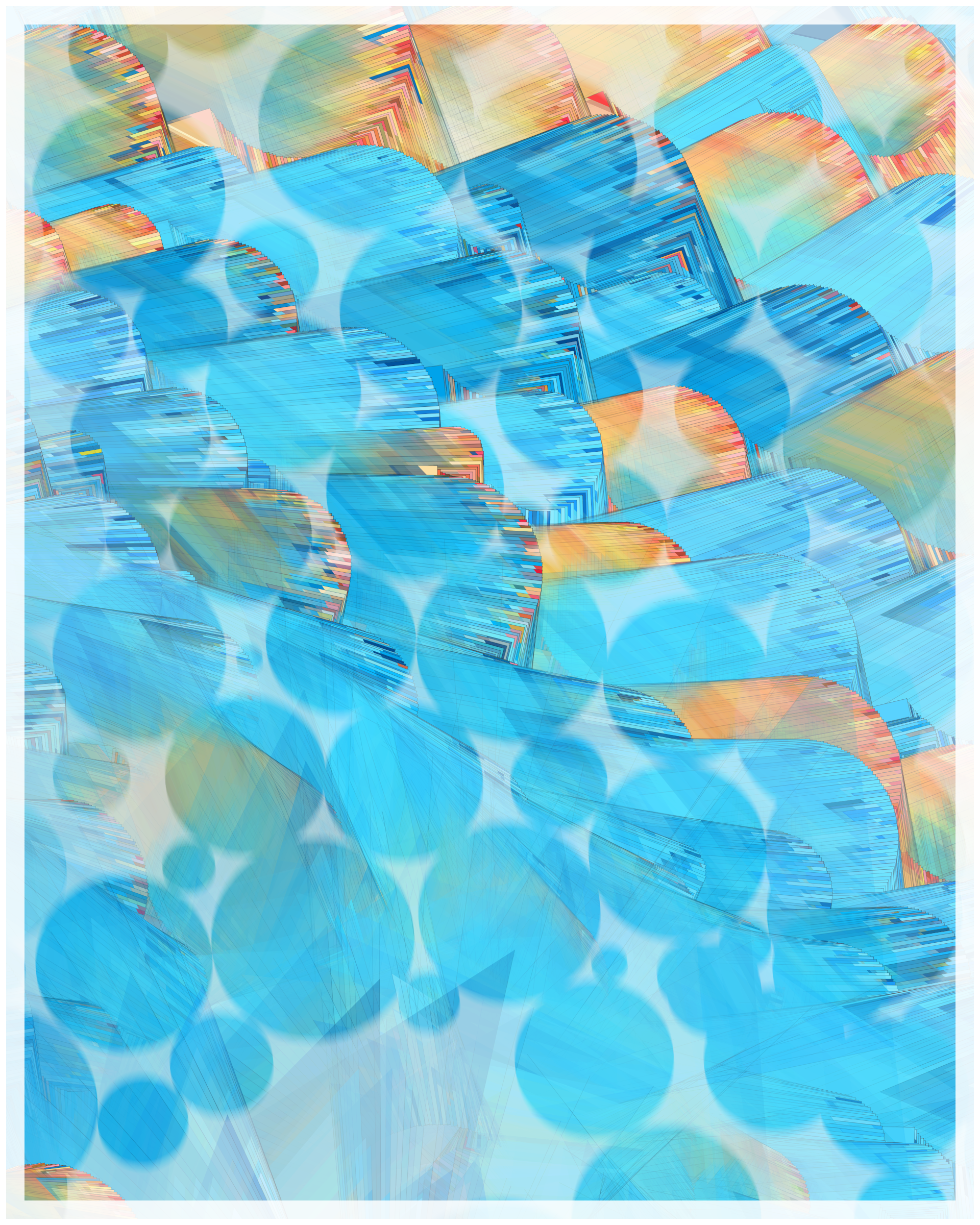 Art Blocks - Art Blocks v2 - Glass #179 - NFT # 344000179