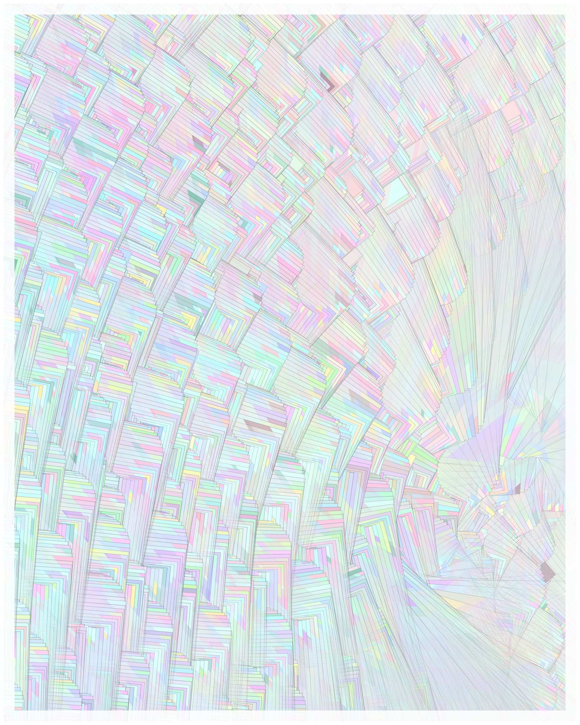 Art Blocks - Art Blocks v2 - Glass #190 - NFT # 344000190