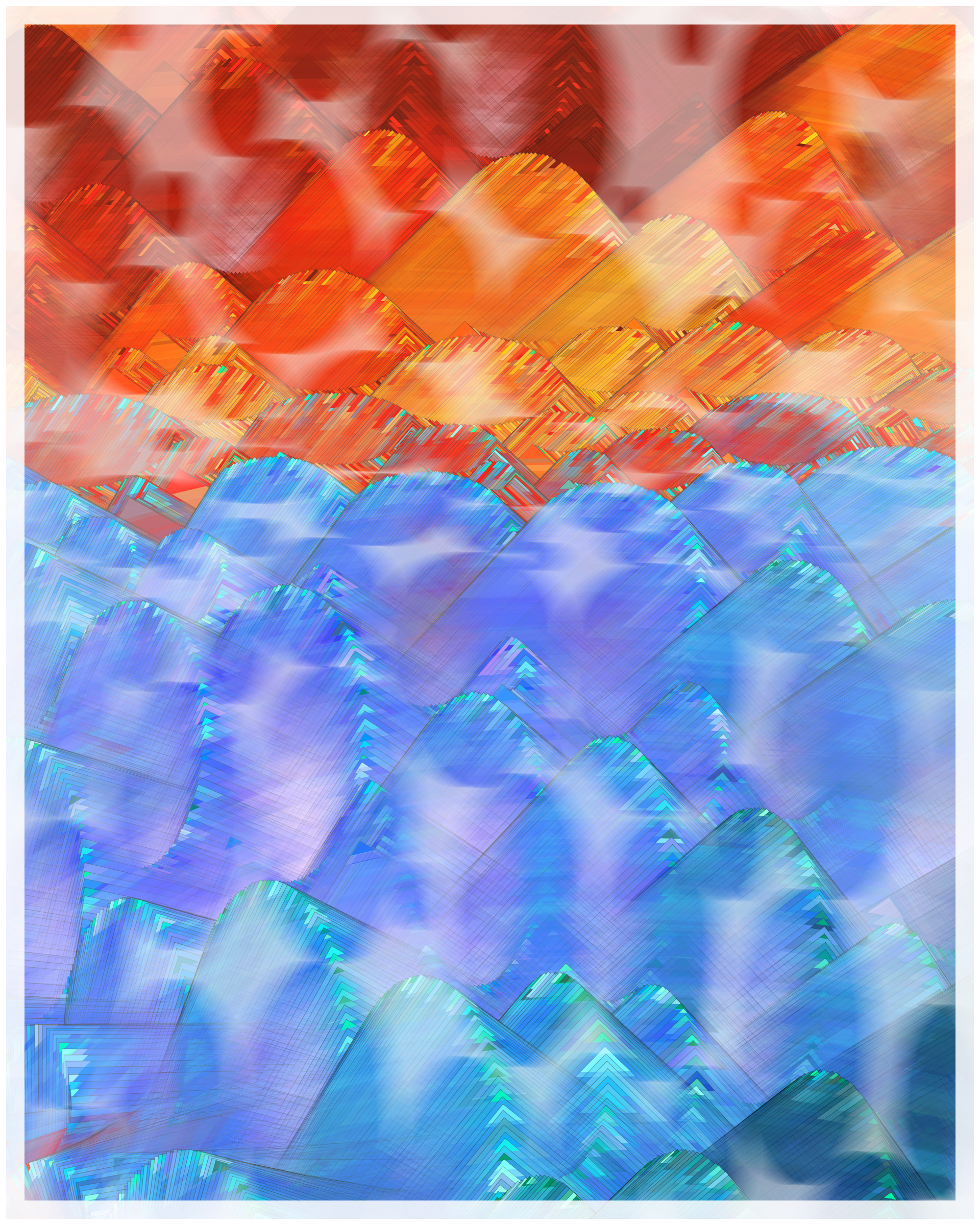 Art Blocks - Art Blocks v2 - Glass #196 - NFT # 344000196