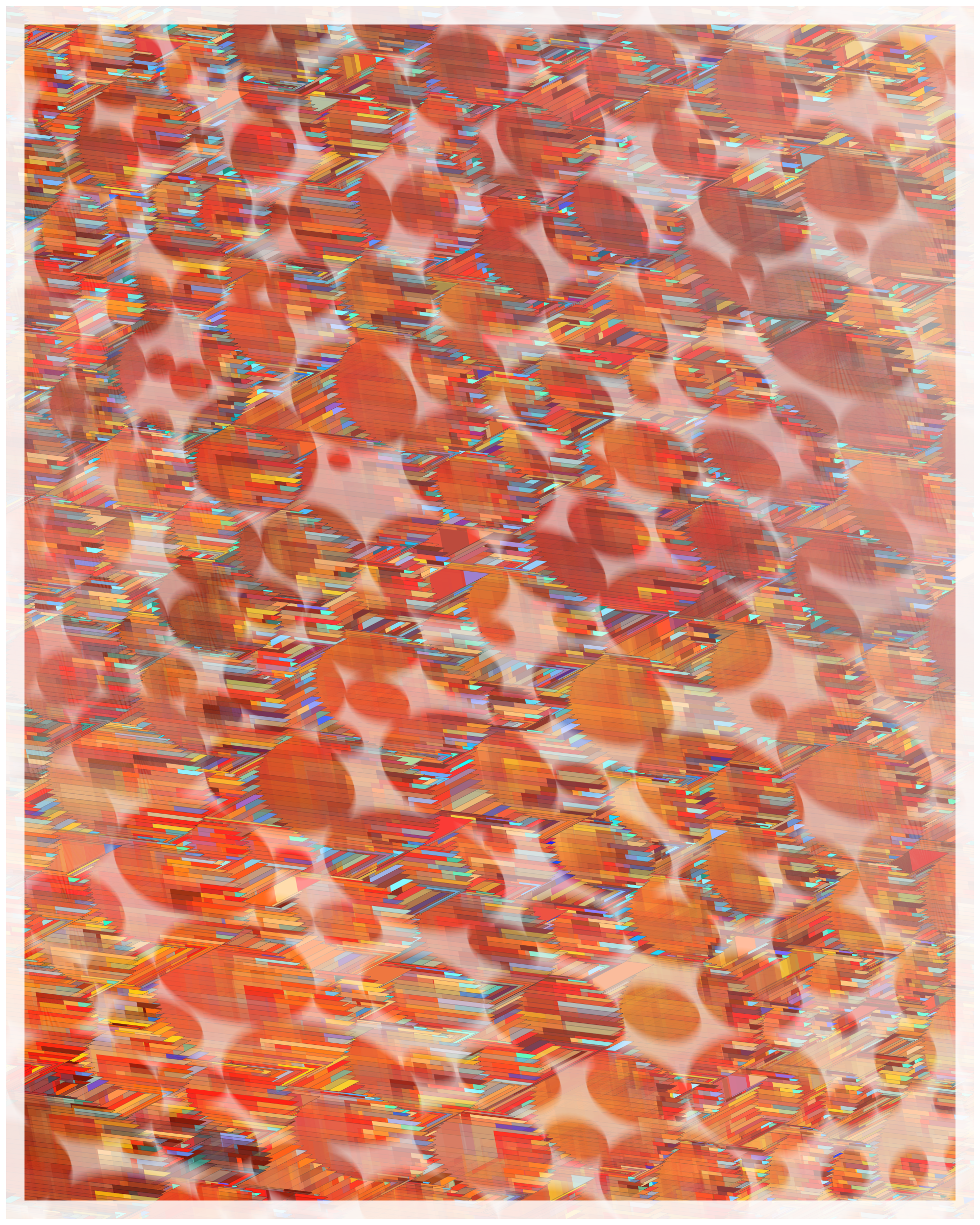 Art Blocks - Art Blocks v2 - Glass #203 - NFT # 344000203