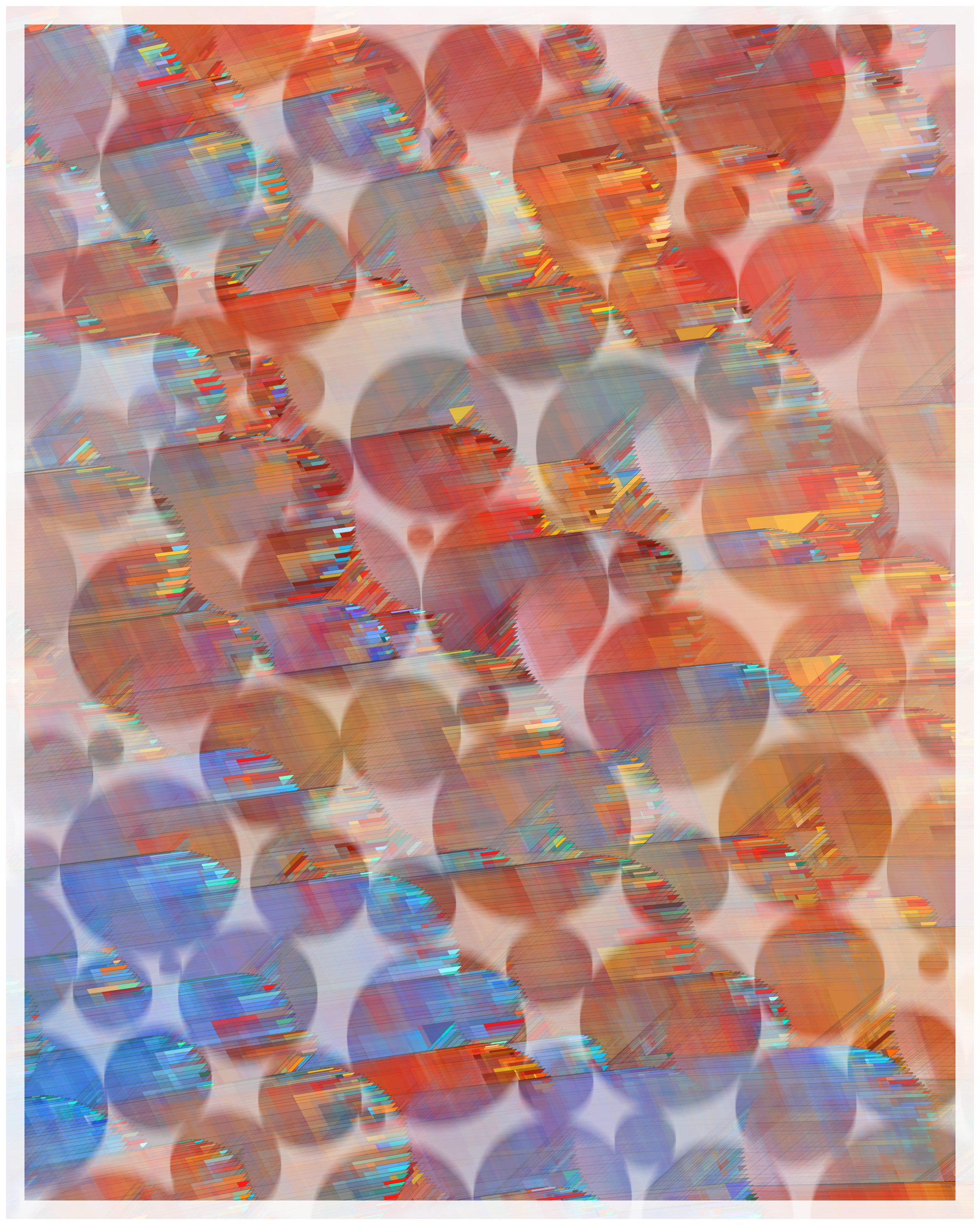 Art Blocks - Art Blocks v2 - Glass #205 - NFT # 344000205