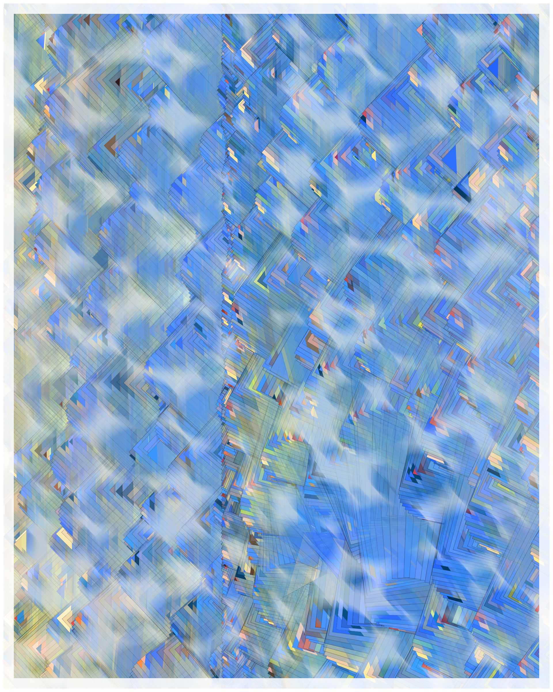 Art Blocks - Art Blocks v2 - Glass #211 - NFT # 344000211