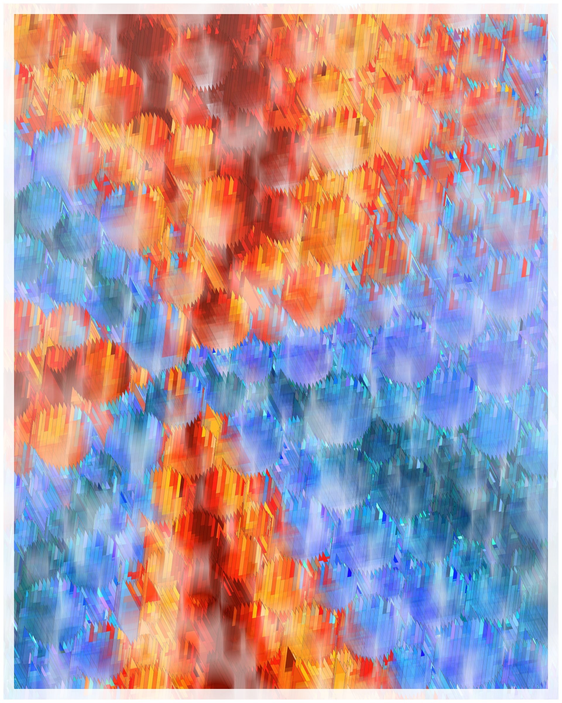 Art Blocks - Art Blocks v2 - Glass #214 - NFT # 344000214