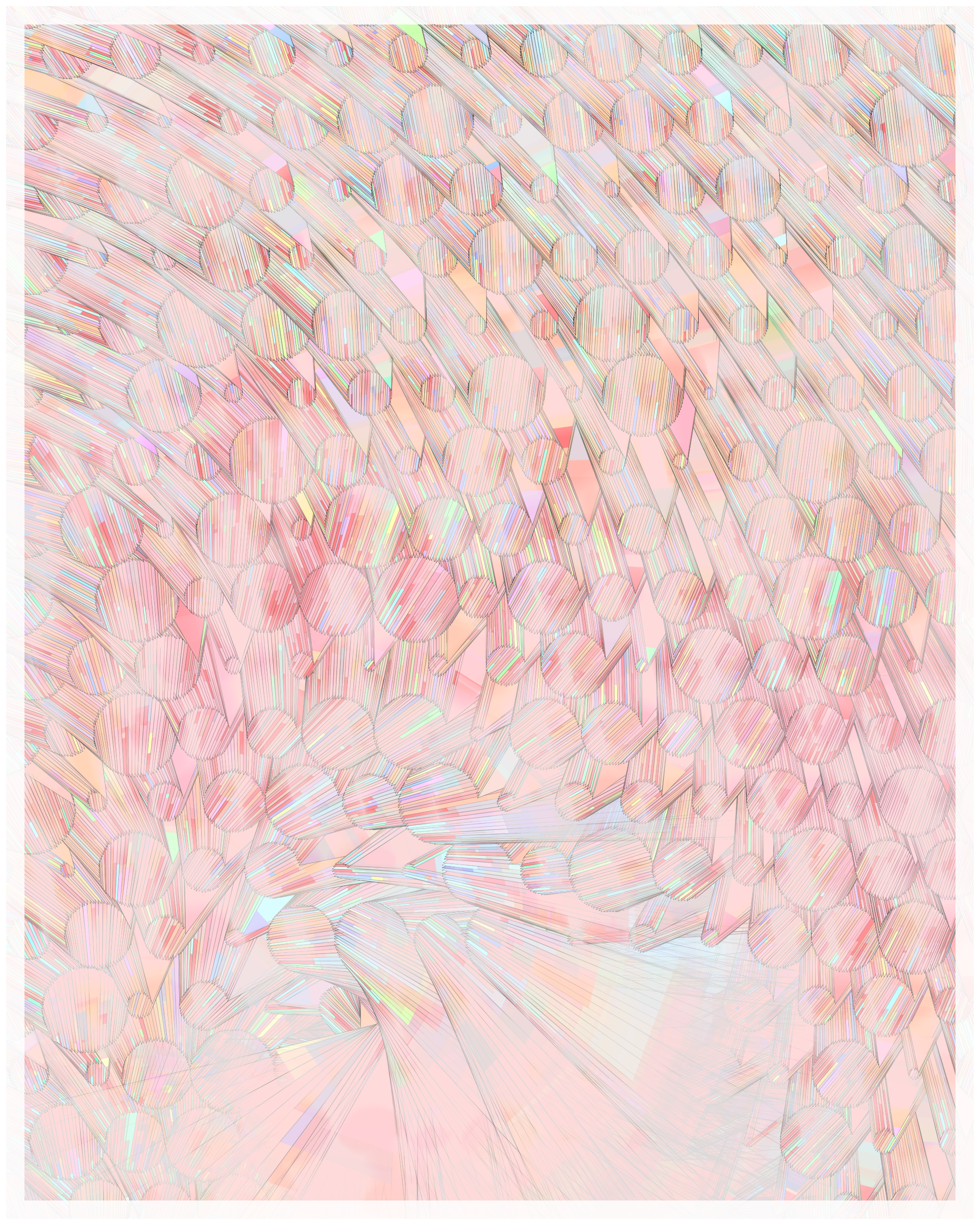 Art Blocks - Art Blocks v2 - Glass #215 - NFT # 344000215