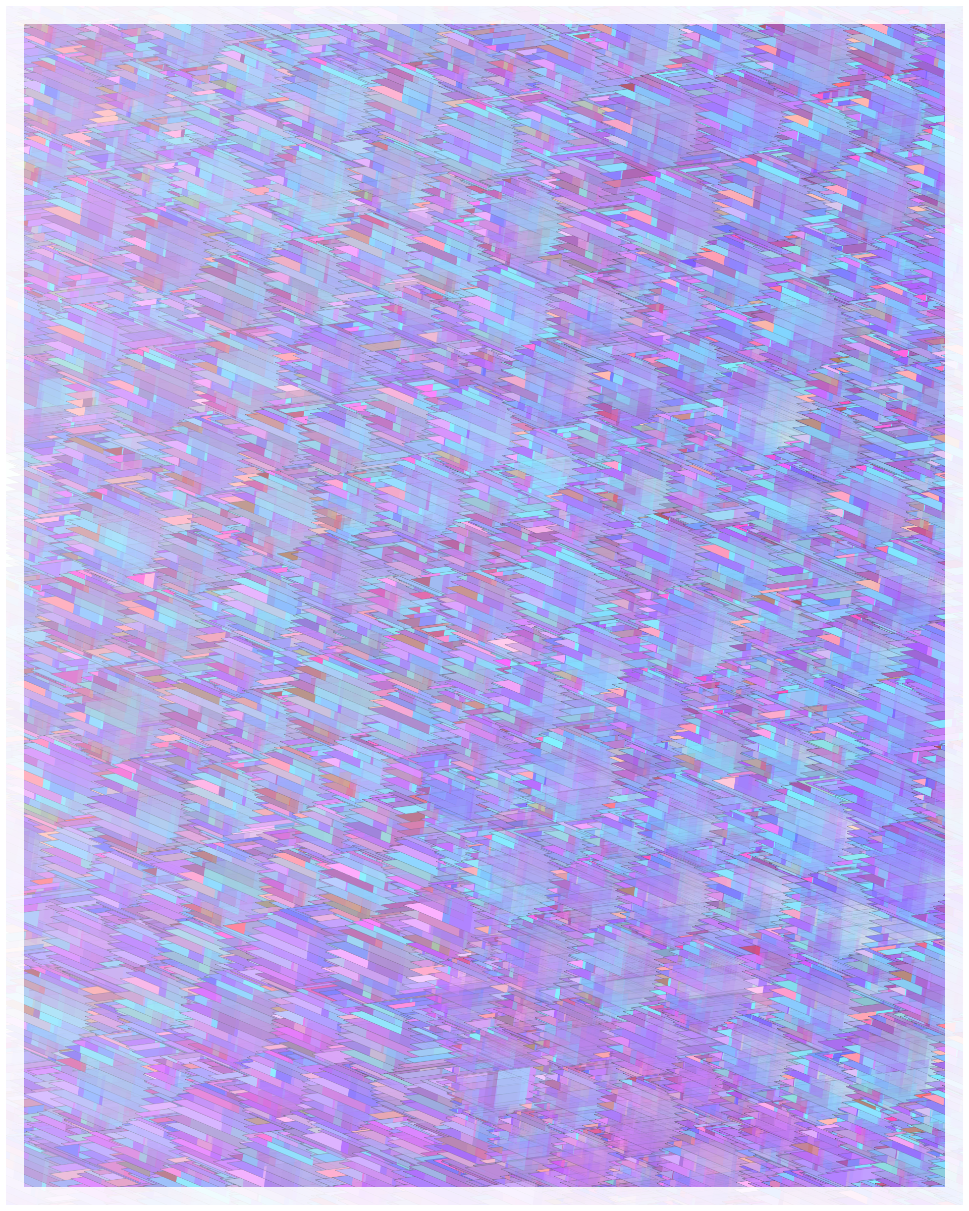 Art Blocks - Art Blocks v2 - Glass #216 - NFT # 344000216