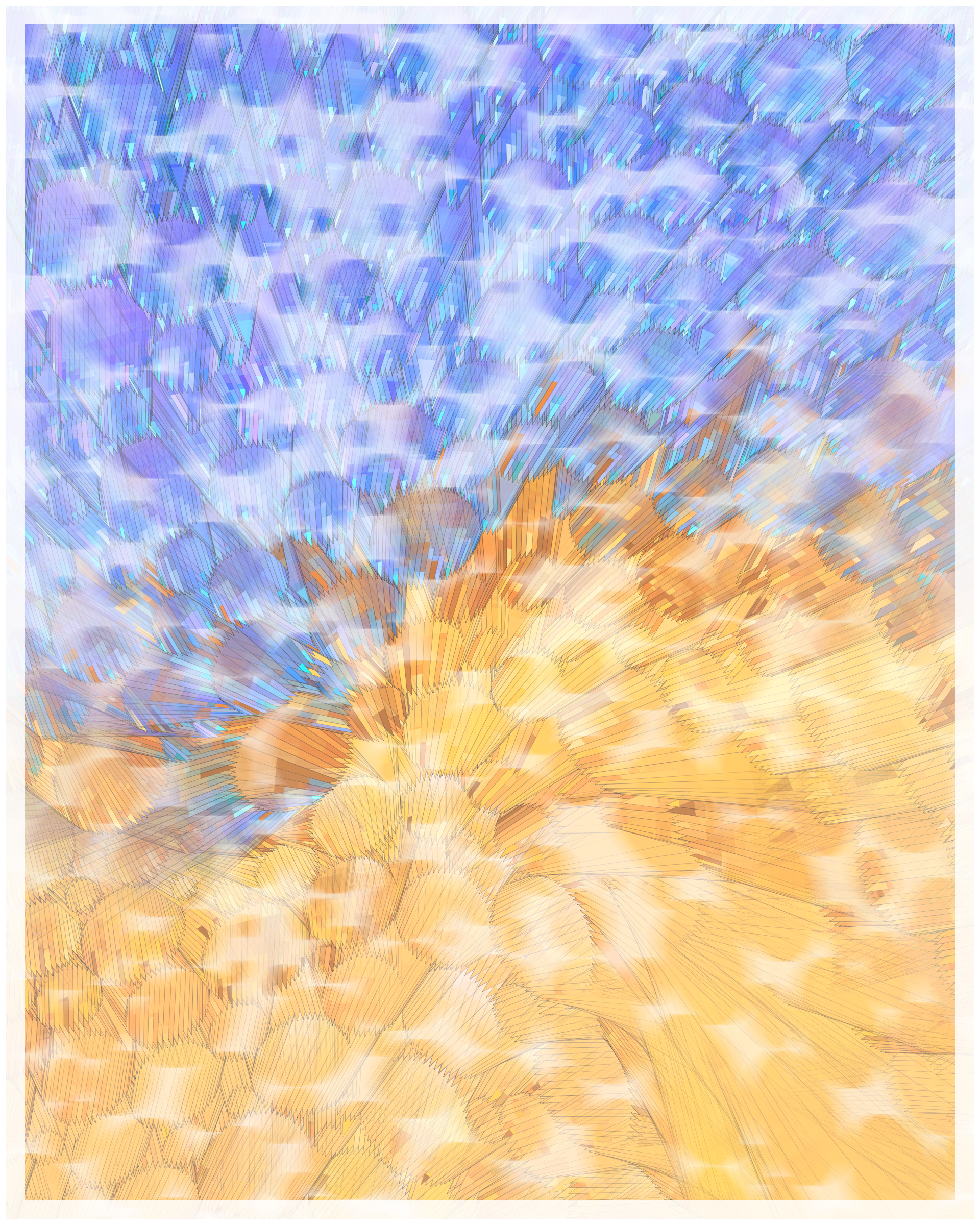 Art Blocks - Art Blocks v2 - Glass #217 - NFT # 344000217