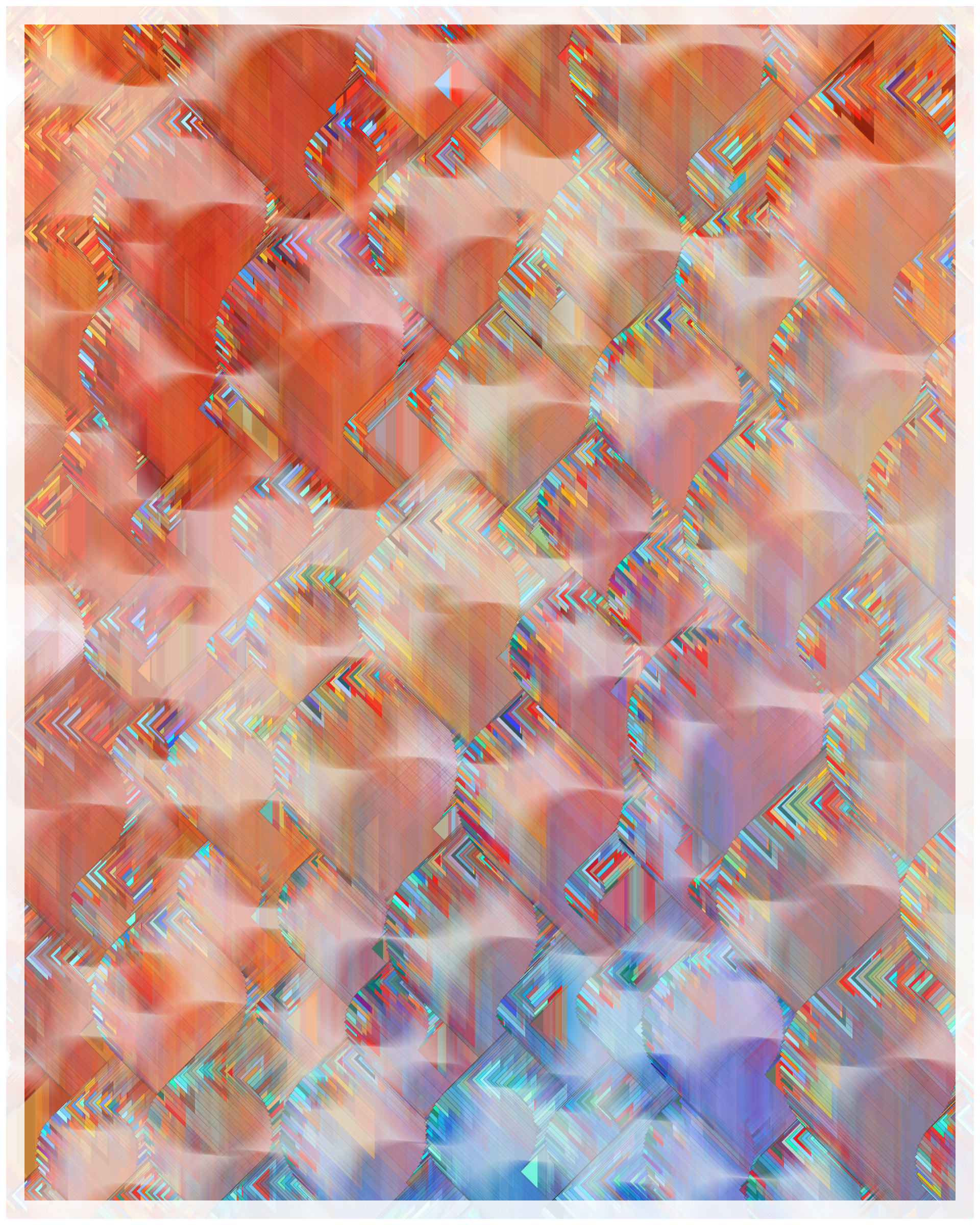 Art Blocks - Art Blocks v2 - Glass #222 - NFT # 344000222