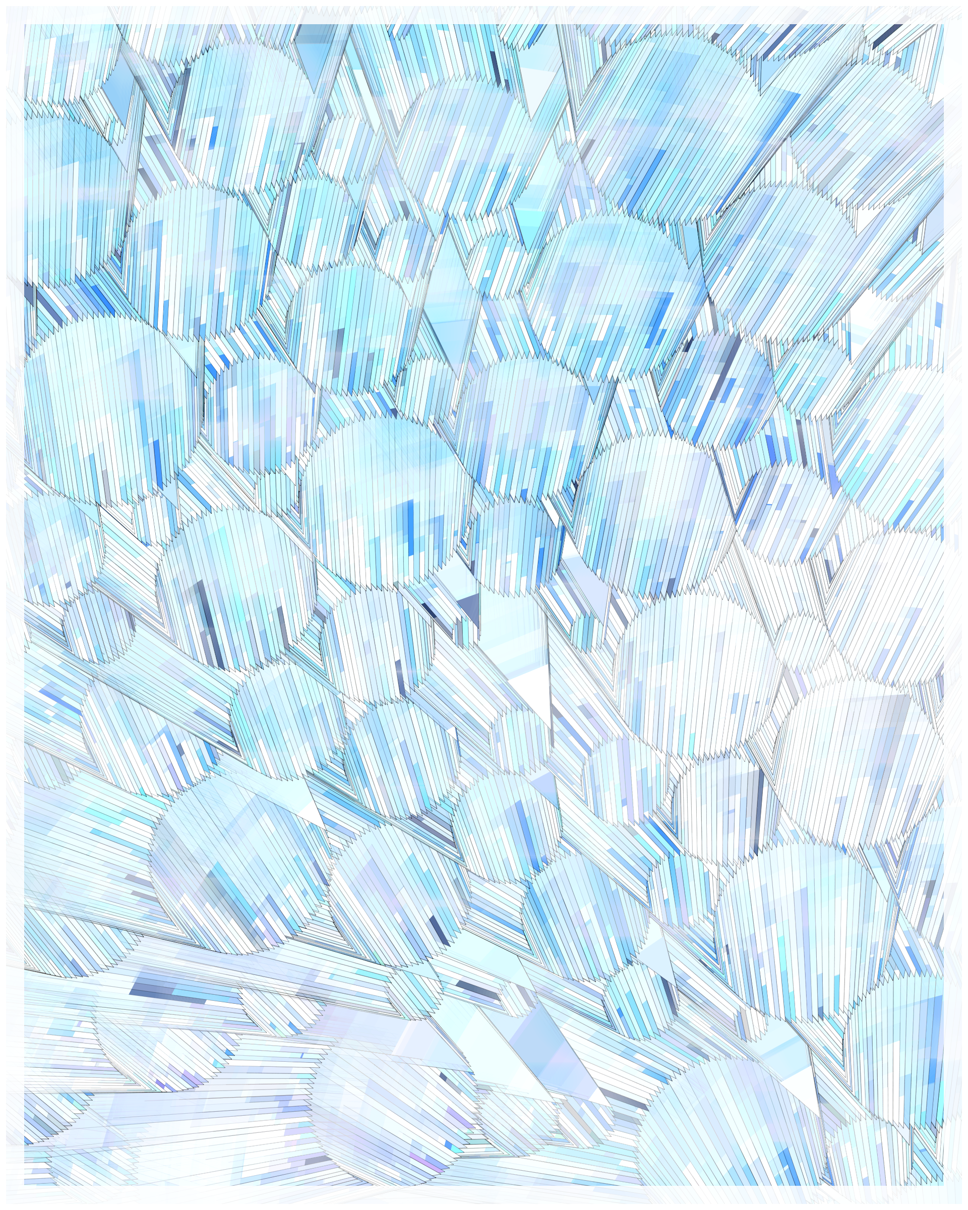 Art Blocks - Art Blocks v2 - Glass #223 - NFT # 344000223