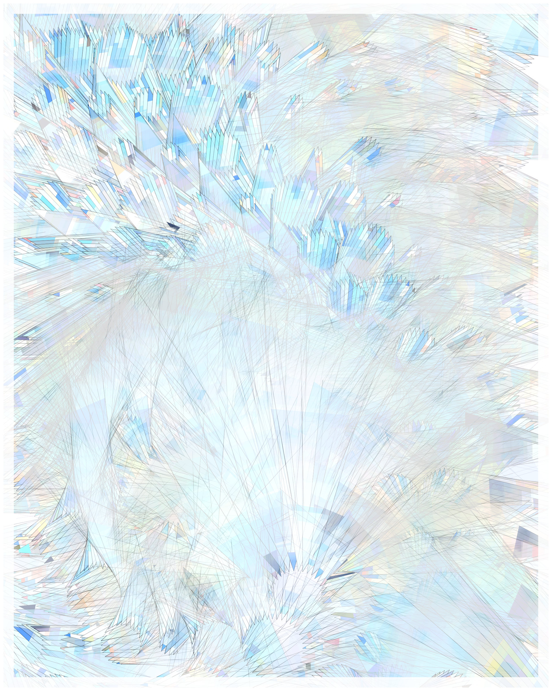 Art Blocks - Art Blocks v2 - Glass #227 - NFT # 344000227