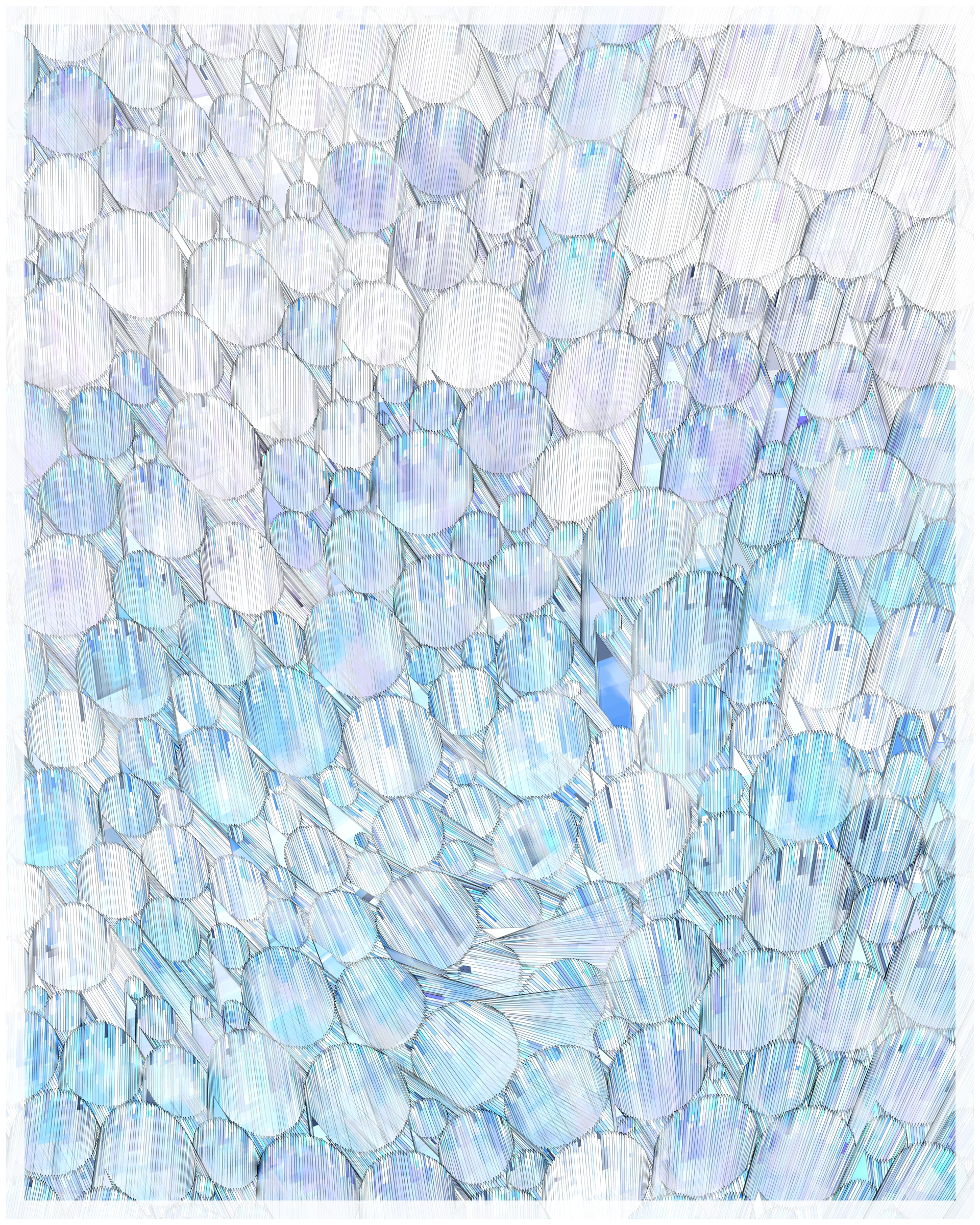 Art Blocks - Art Blocks v2 - Glass #232 - NFT # 344000232