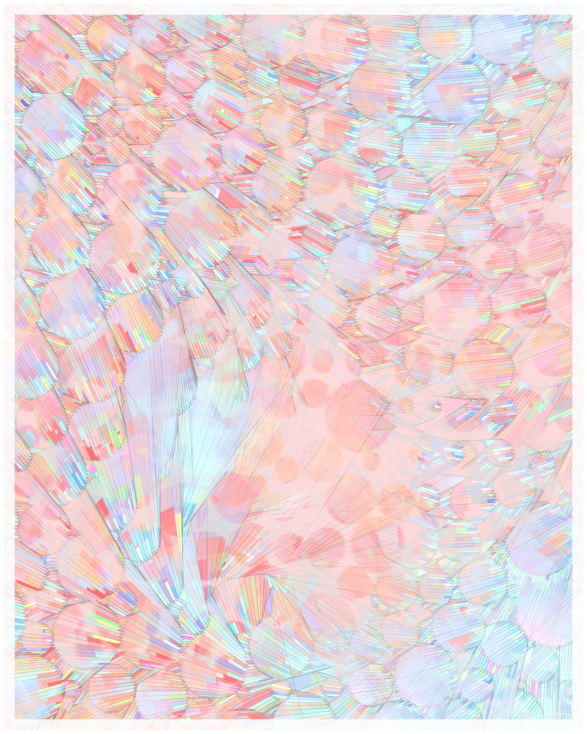 Art Blocks - Art Blocks v2 - Glass #234 - NFT # 344000234