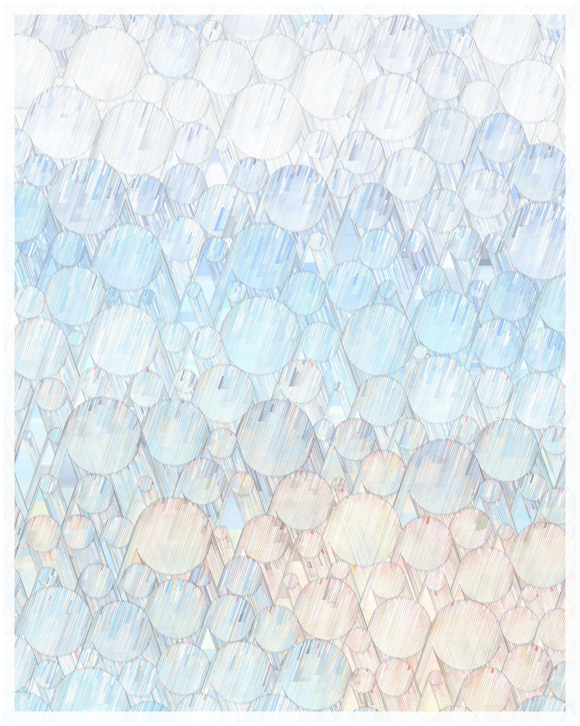 Art Blocks - Art Blocks v2 - Glass #235 - NFT # 344000235