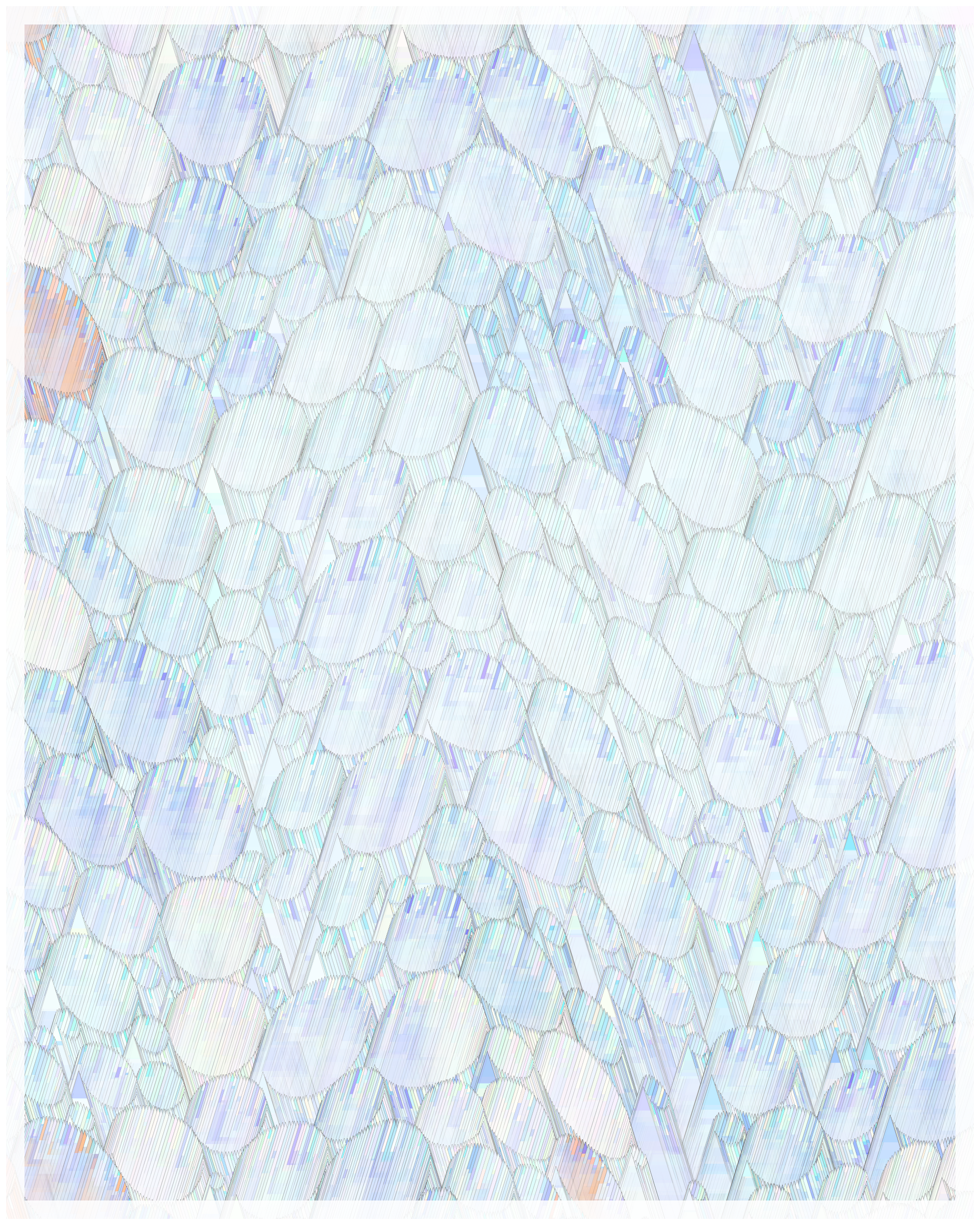 Art Blocks - Art Blocks v2 - Glass #238 - NFT # 344000238