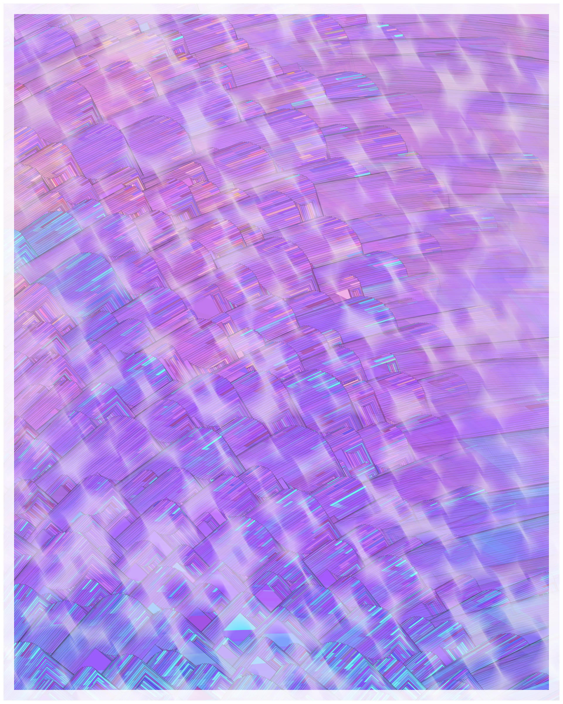 Art Blocks - Art Blocks v2 - Glass #246 - NFT # 344000246