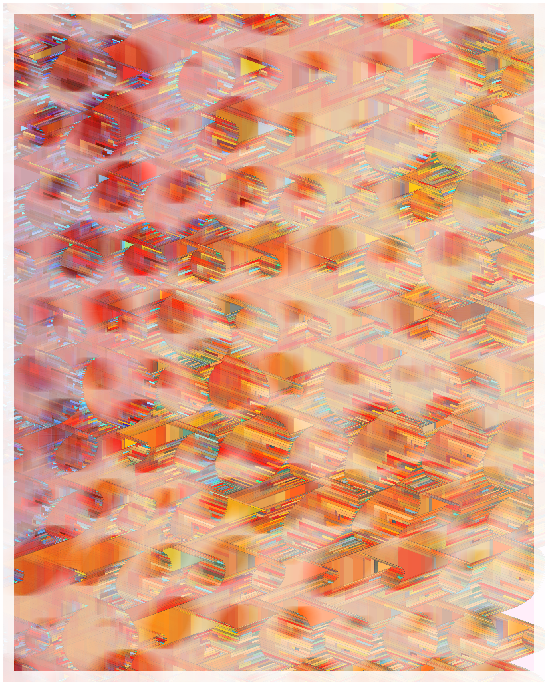 Art Blocks - Art Blocks v2 - Glass #252 - NFT # 344000252