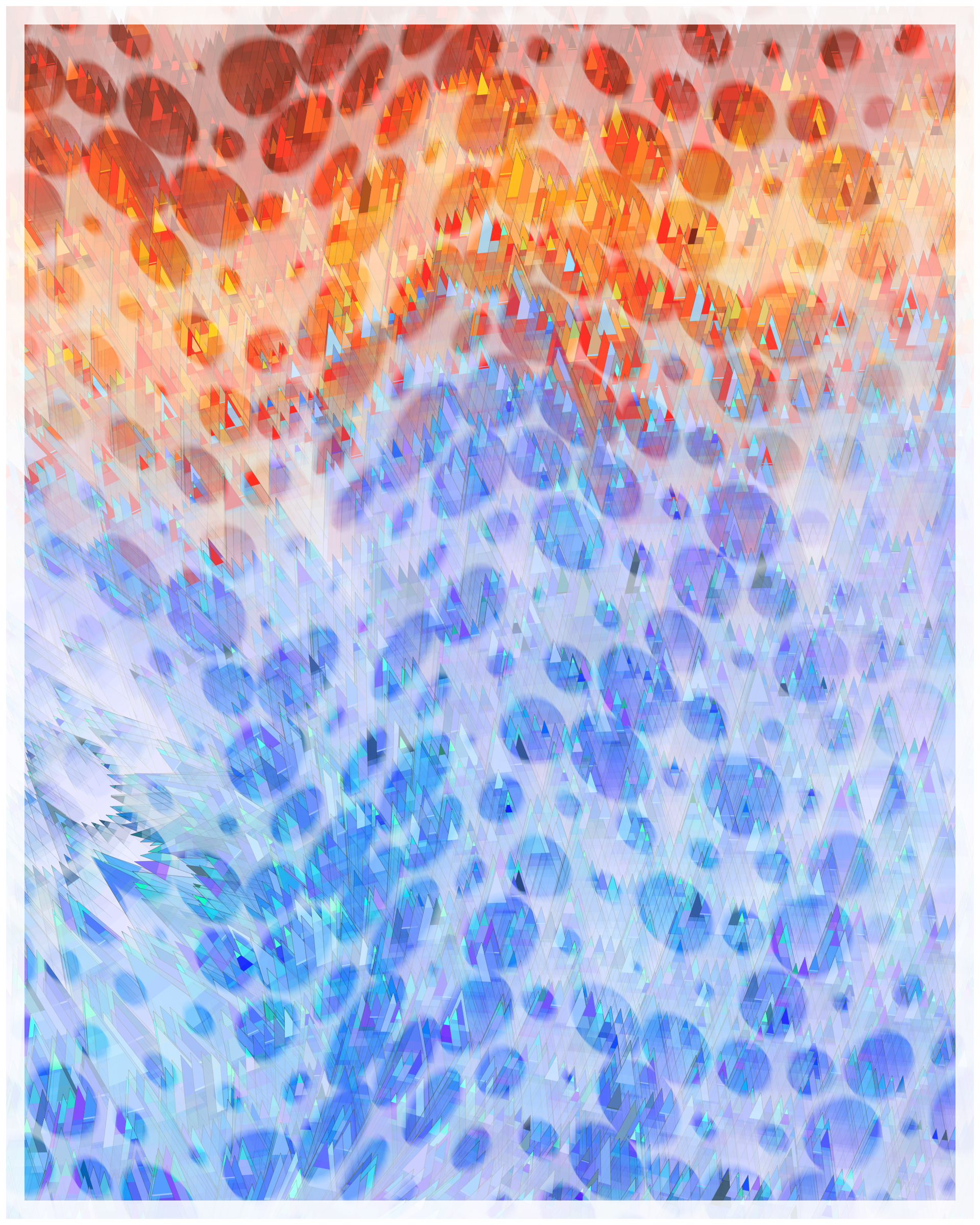 Art Blocks - Art Blocks v2 - Glass #254 - NFT # 344000254