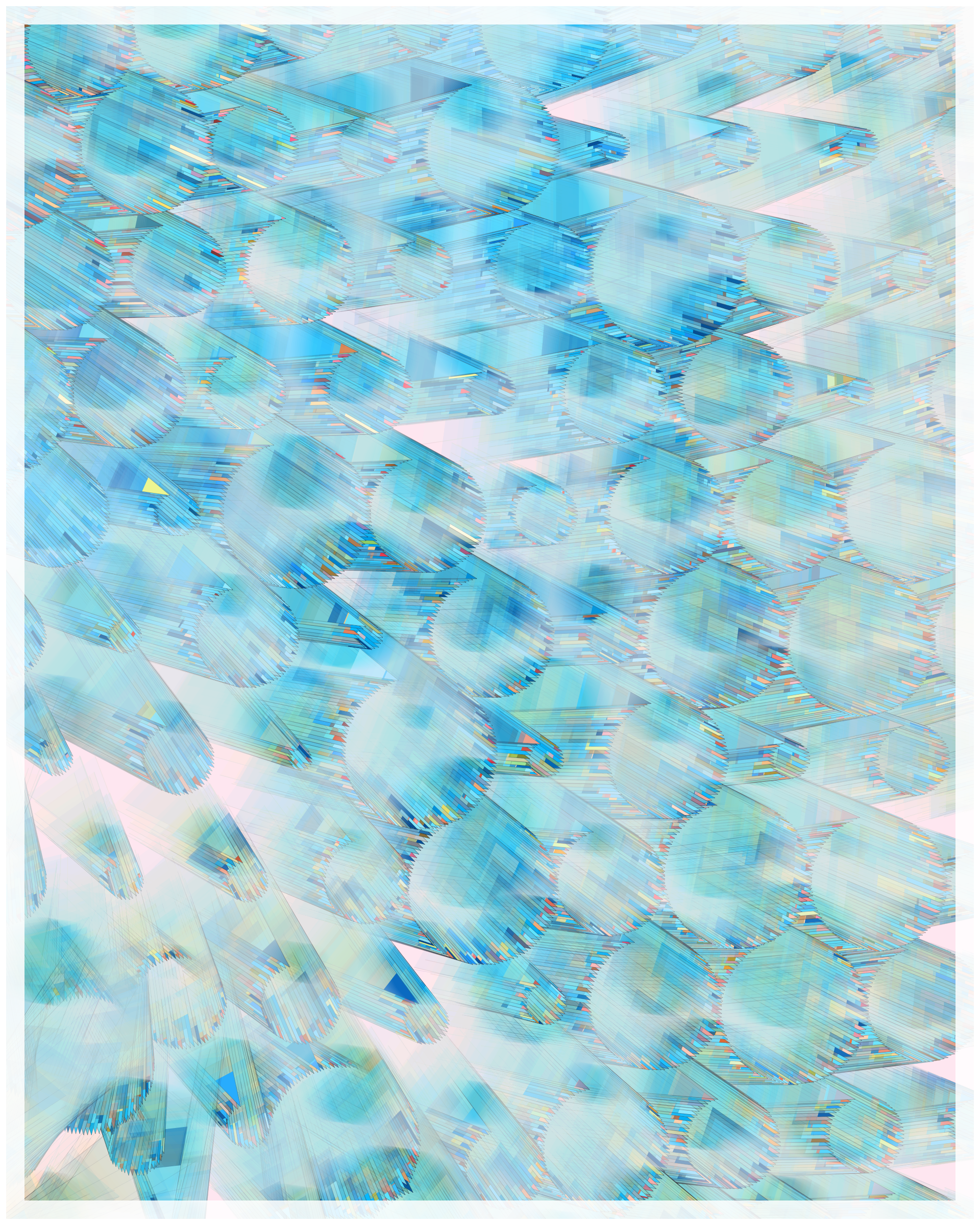 Art Blocks - Art Blocks v2 - Glass #260 - NFT # 344000260