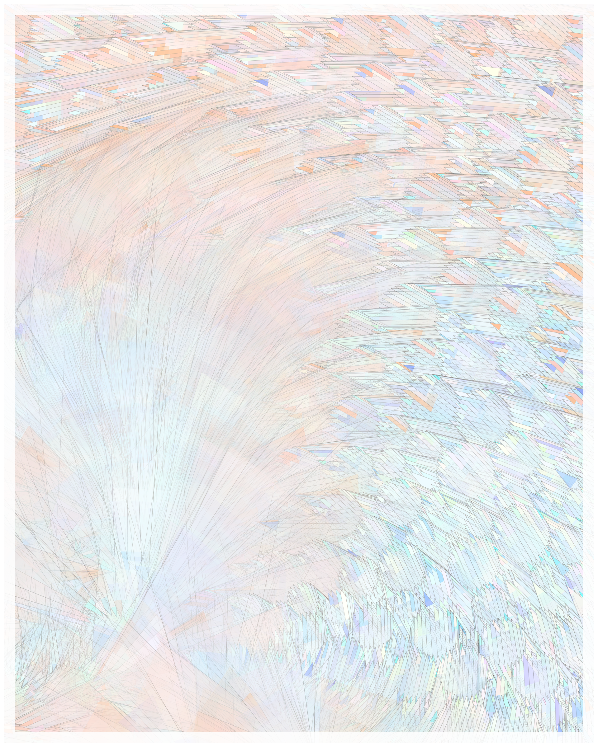 Art Blocks - Art Blocks v2 - Glass #261 - NFT # 344000261