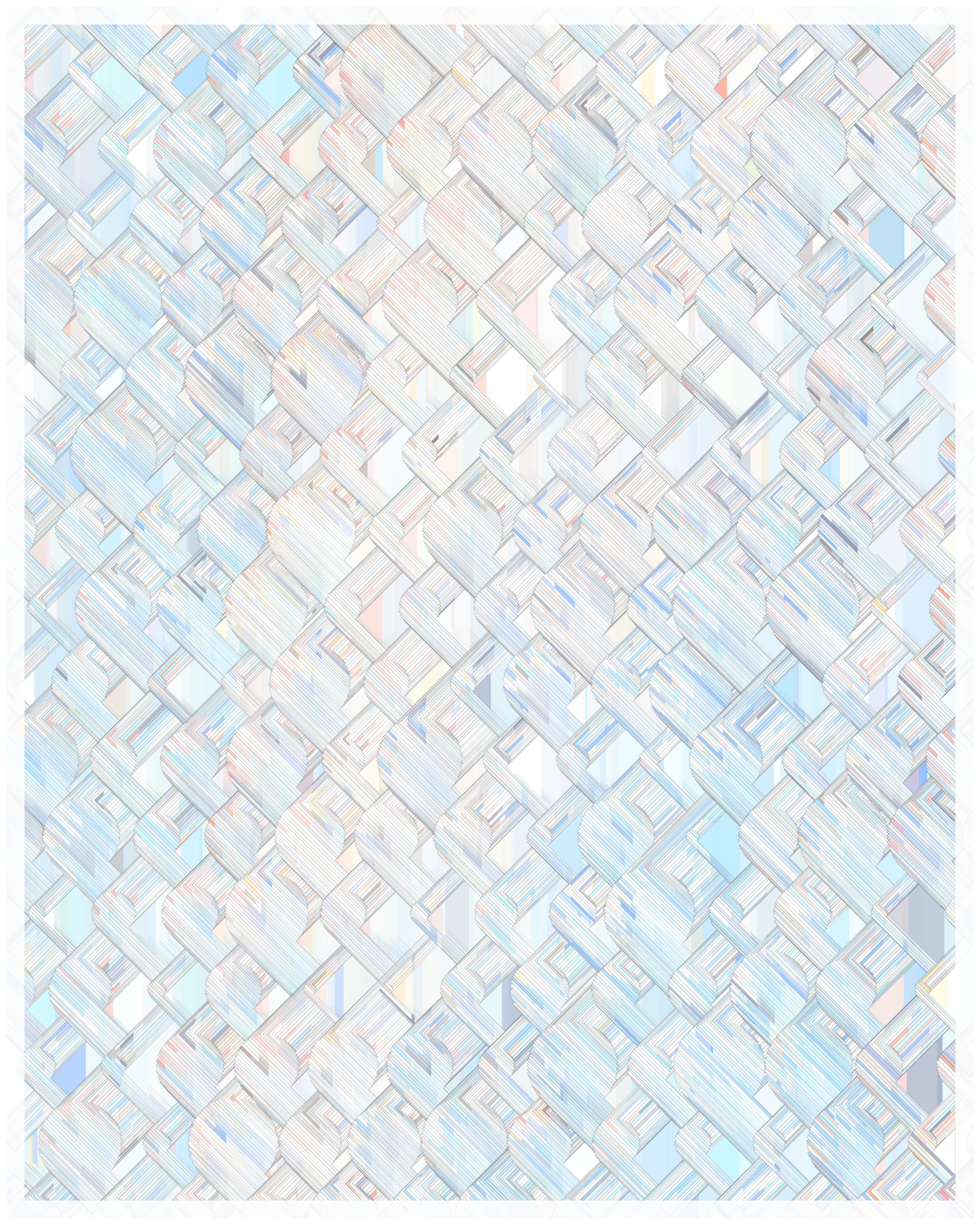 Art Blocks - Art Blocks v2 - Glass #263 - NFT # 344000263