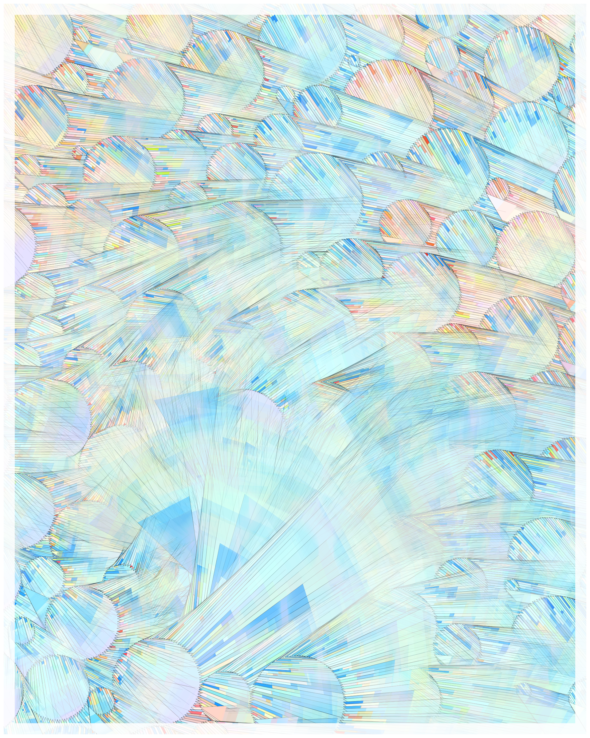 Art Blocks - Art Blocks v2 - Glass #264 - NFT # 344000264