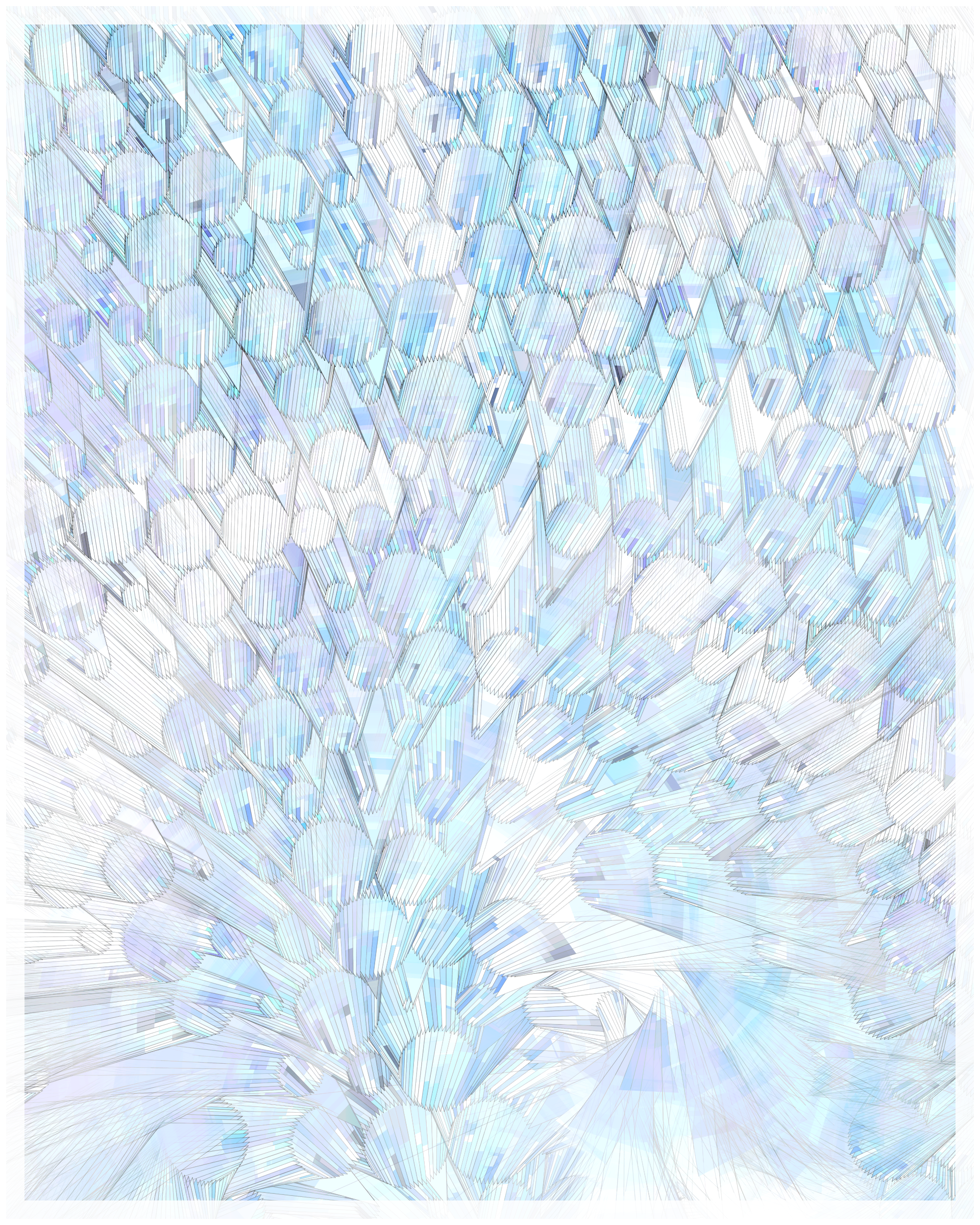 Art Blocks - Art Blocks v2 - Glass #274 - NFT # 344000274