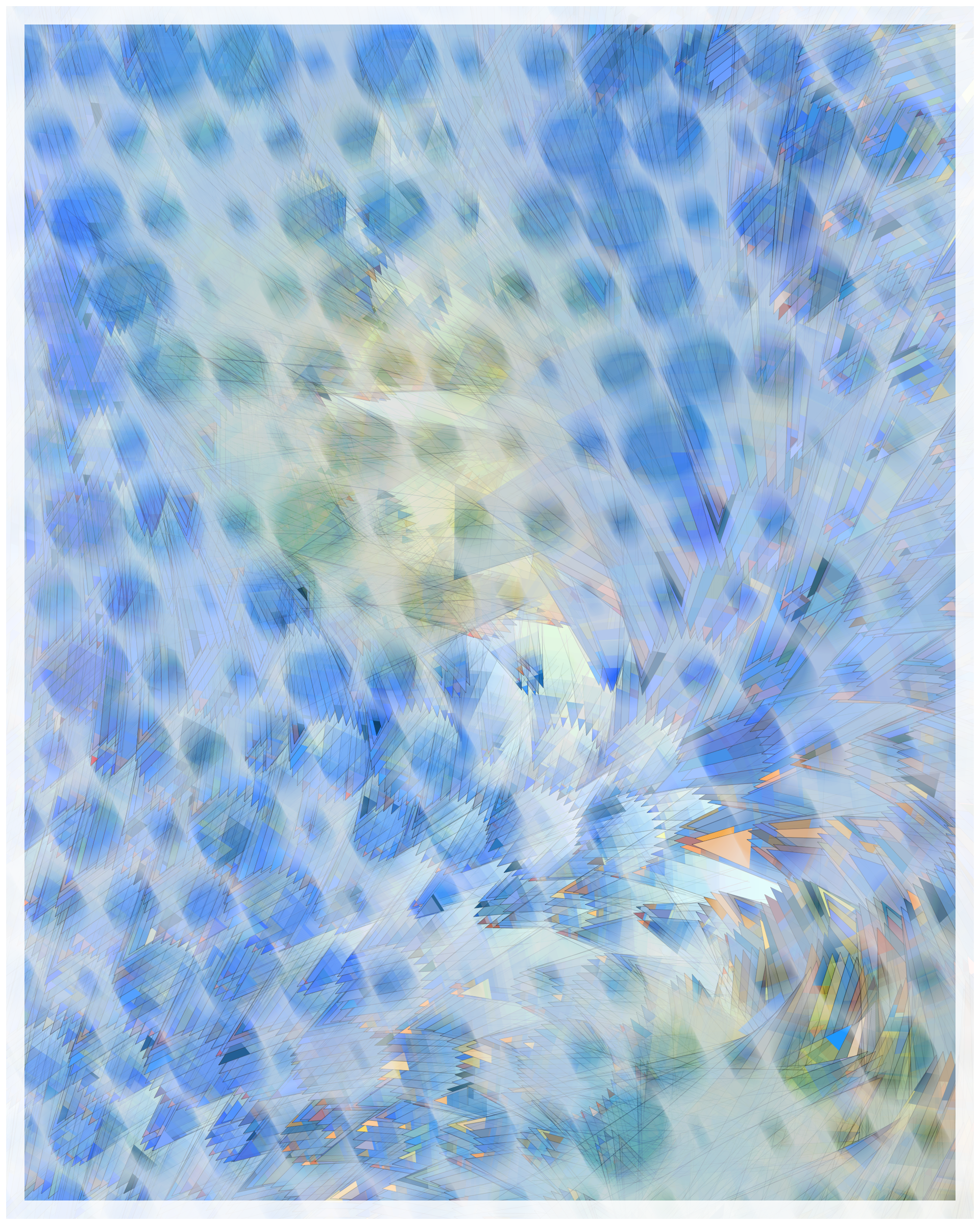 Art Blocks - Art Blocks v2 - Glass #277 - NFT # 344000277