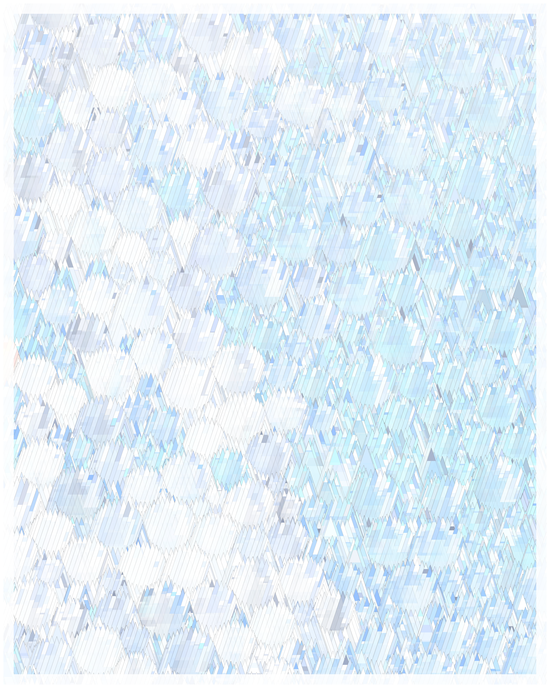 Art Blocks - Art Blocks v2 - Glass #278 - NFT # 344000278