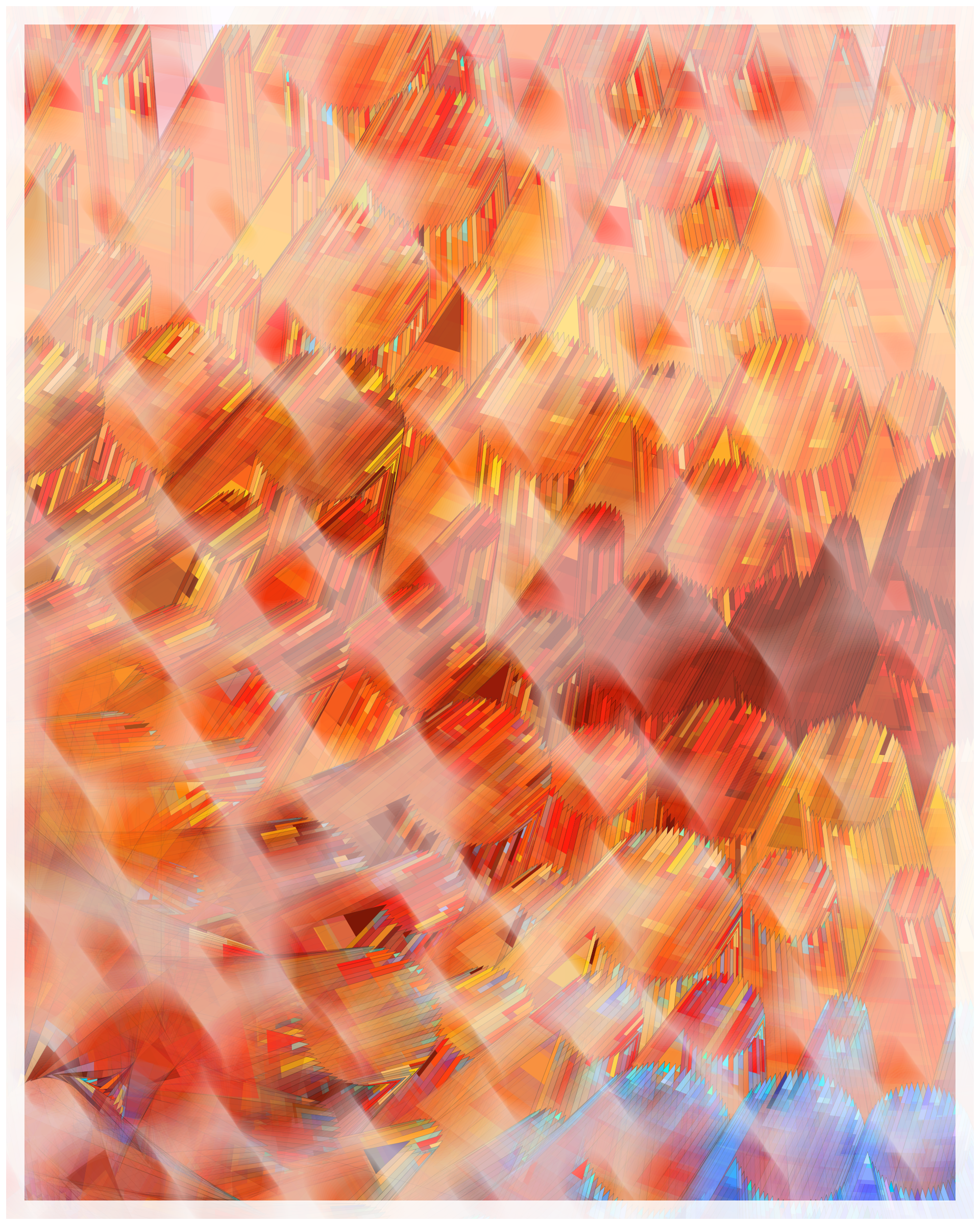 Art Blocks - Art Blocks v2 - Glass #279 - NFT # 344000279