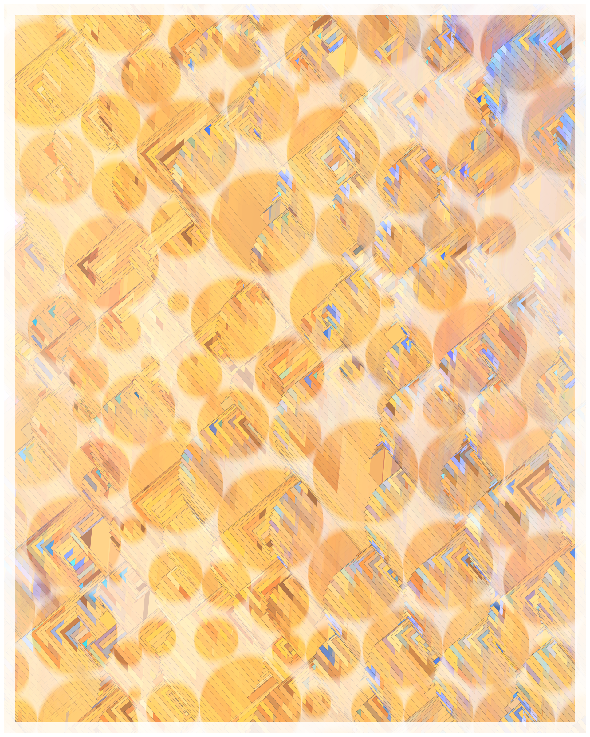 Art Blocks - Art Blocks v2 - Glass #281 - NFT # 344000281