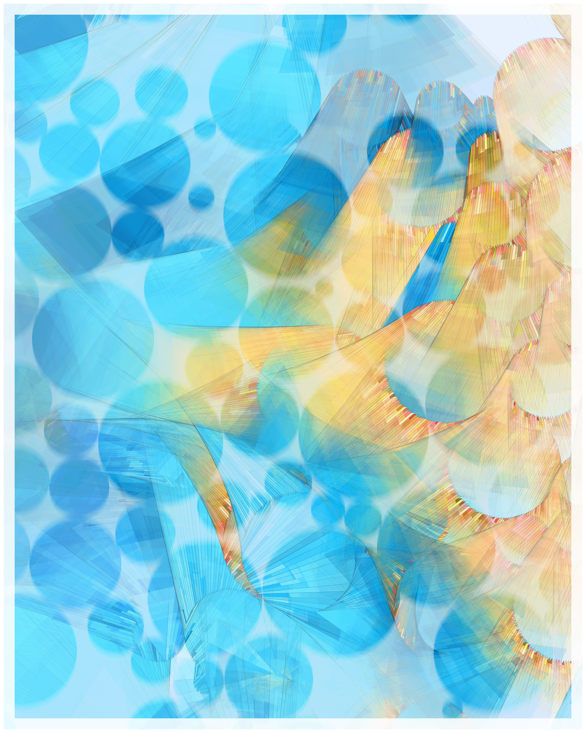 Art Blocks - Art Blocks v2 - Glass #282 - NFT # 344000282