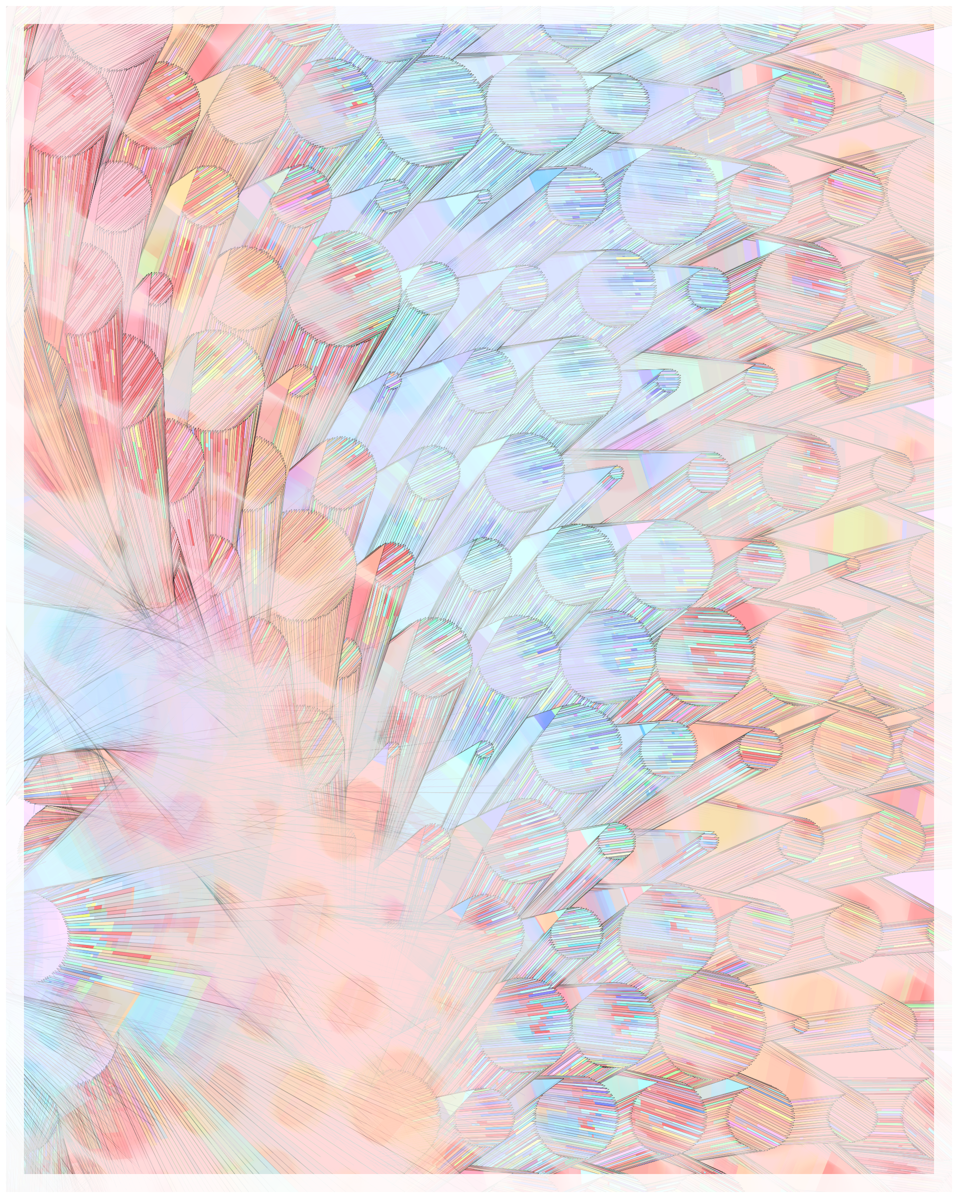 Art Blocks - Art Blocks v2 - Glass #284 - NFT # 344000284