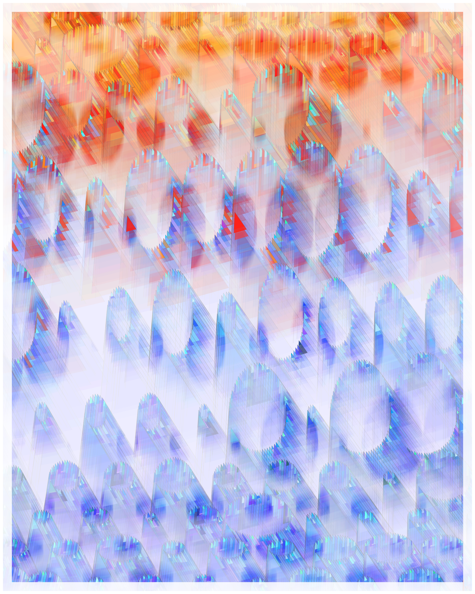 Art Blocks - Art Blocks v2 - Glass #286 - NFT # 344000286