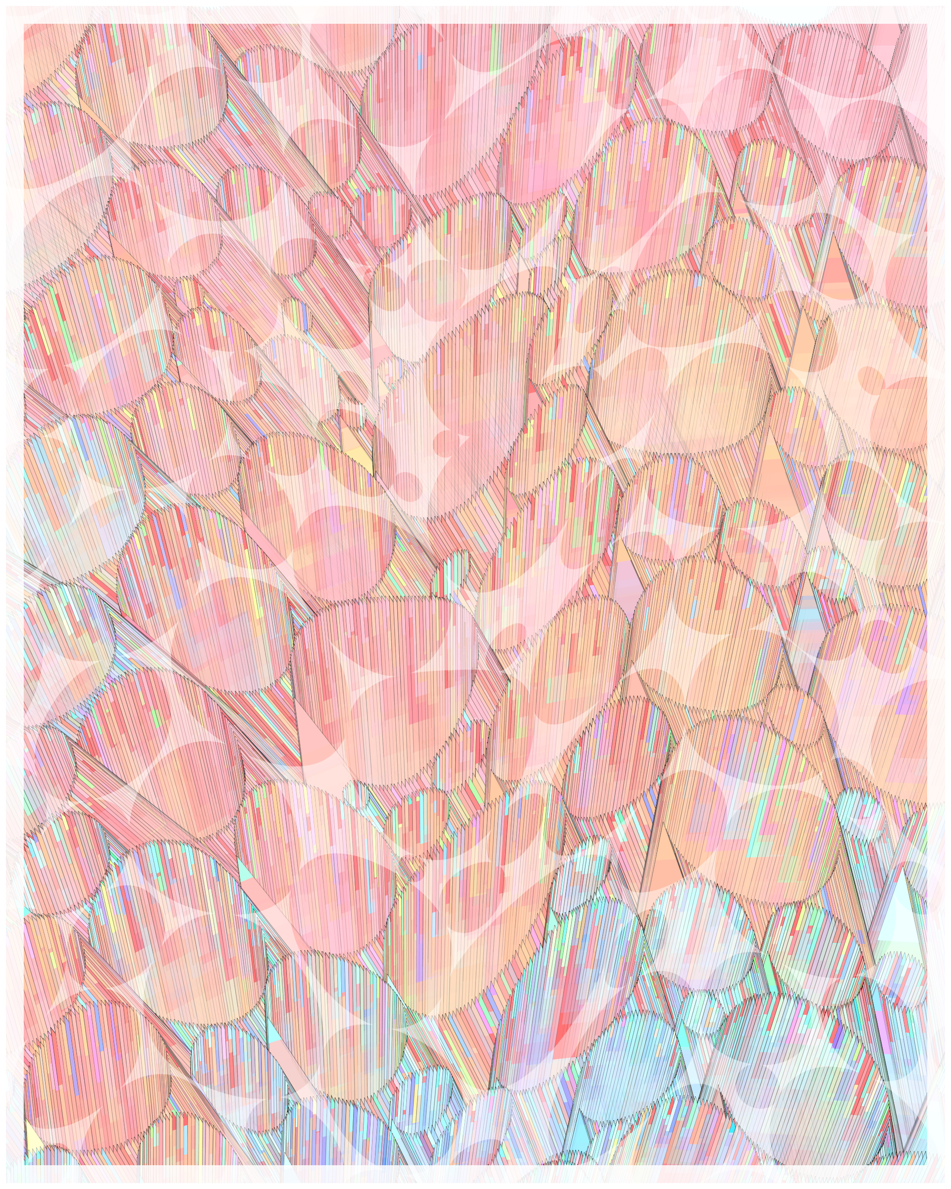 Art Blocks - Art Blocks v2 - Glass #293 - NFT # 344000293